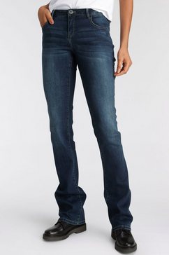 arizona bootcut jeans ultra stretch mid-waist blauw