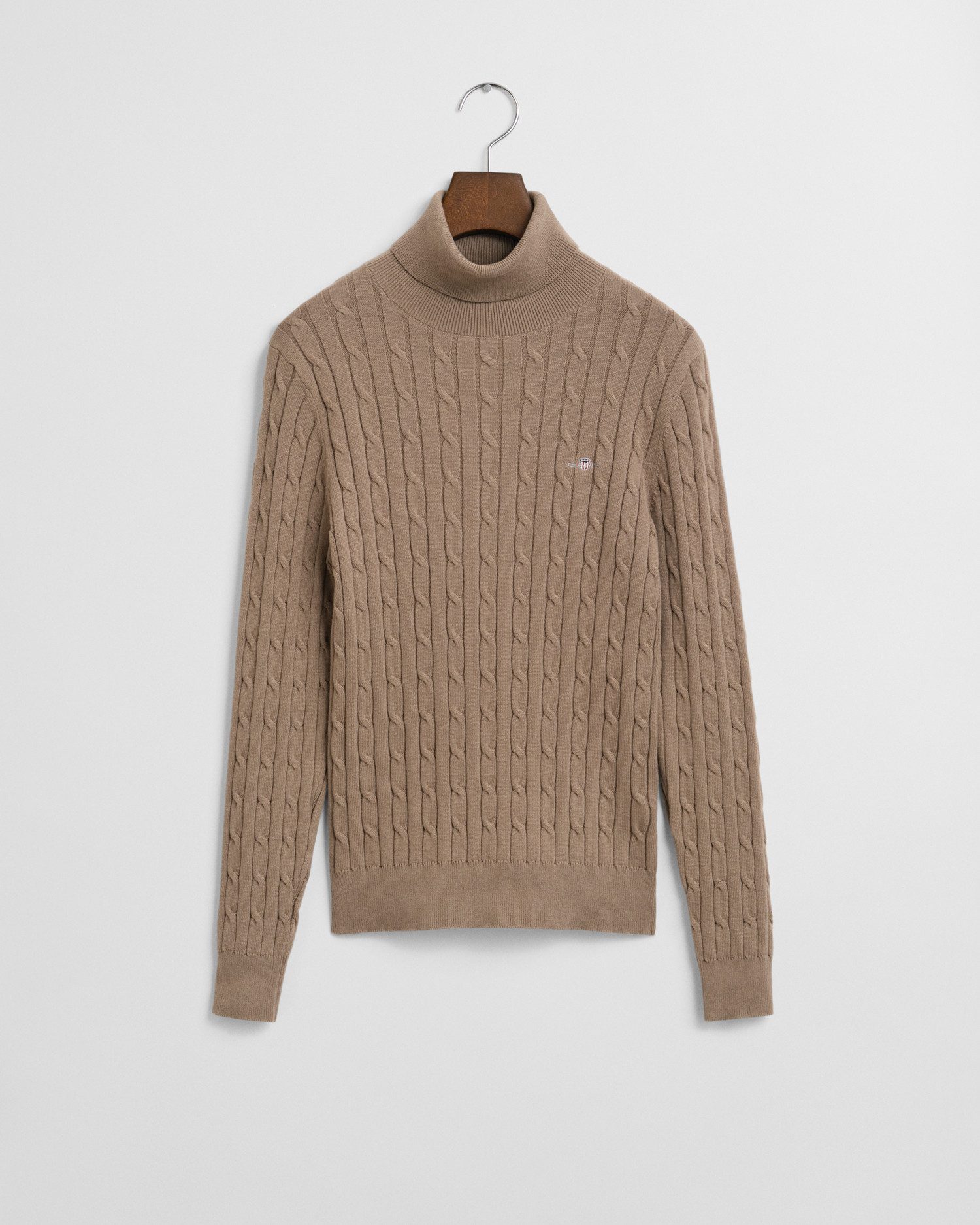Gant Coltrui STRETCH COTTON CABLE TURTLENECK