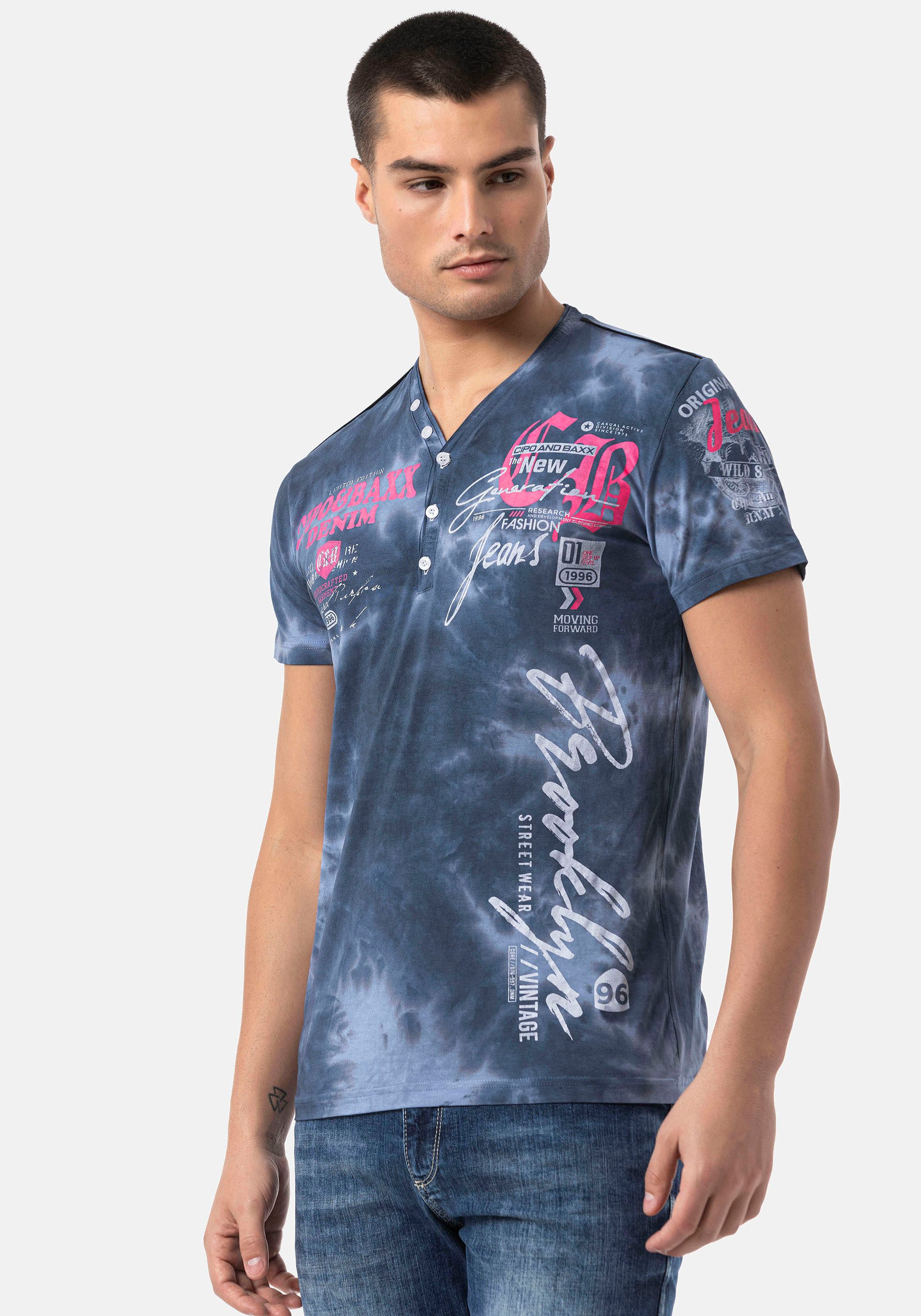 Cipo & Baxx Shirt met korte mouwen