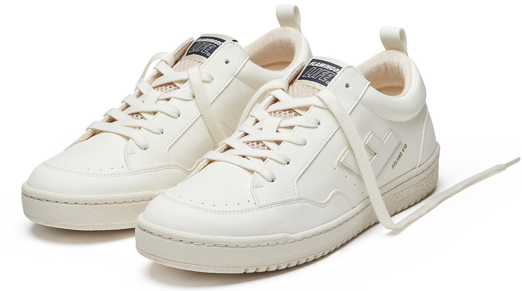 MUSTANG Sneakers ROLAND V.10 vegan sneaker, bovenmateriaal van 70% maïsresten