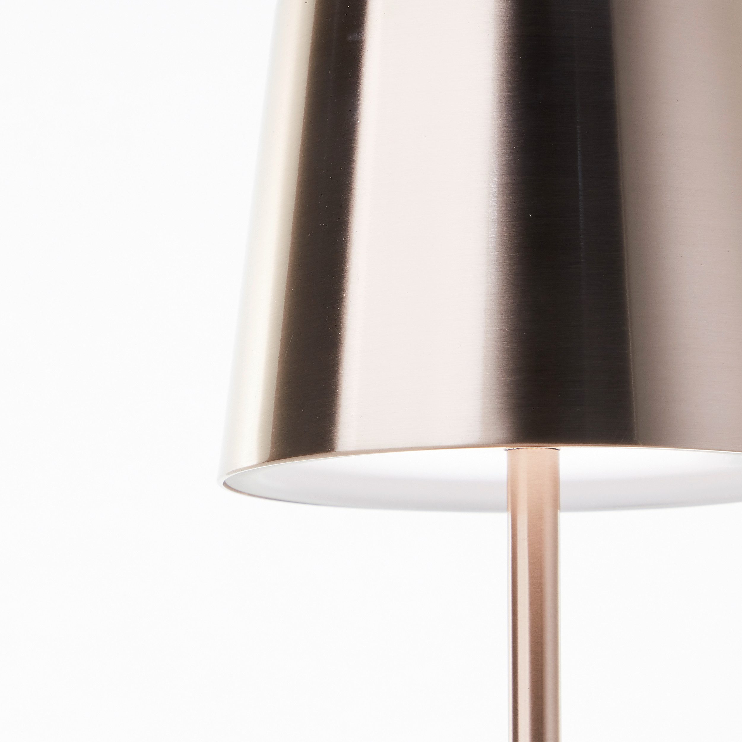 Brilliant Leuchten Led-tafellamp Xaana Accu, 37 cm, 300 lm, 3000-6500 K, dimbaar, metaal, Kaami Premium