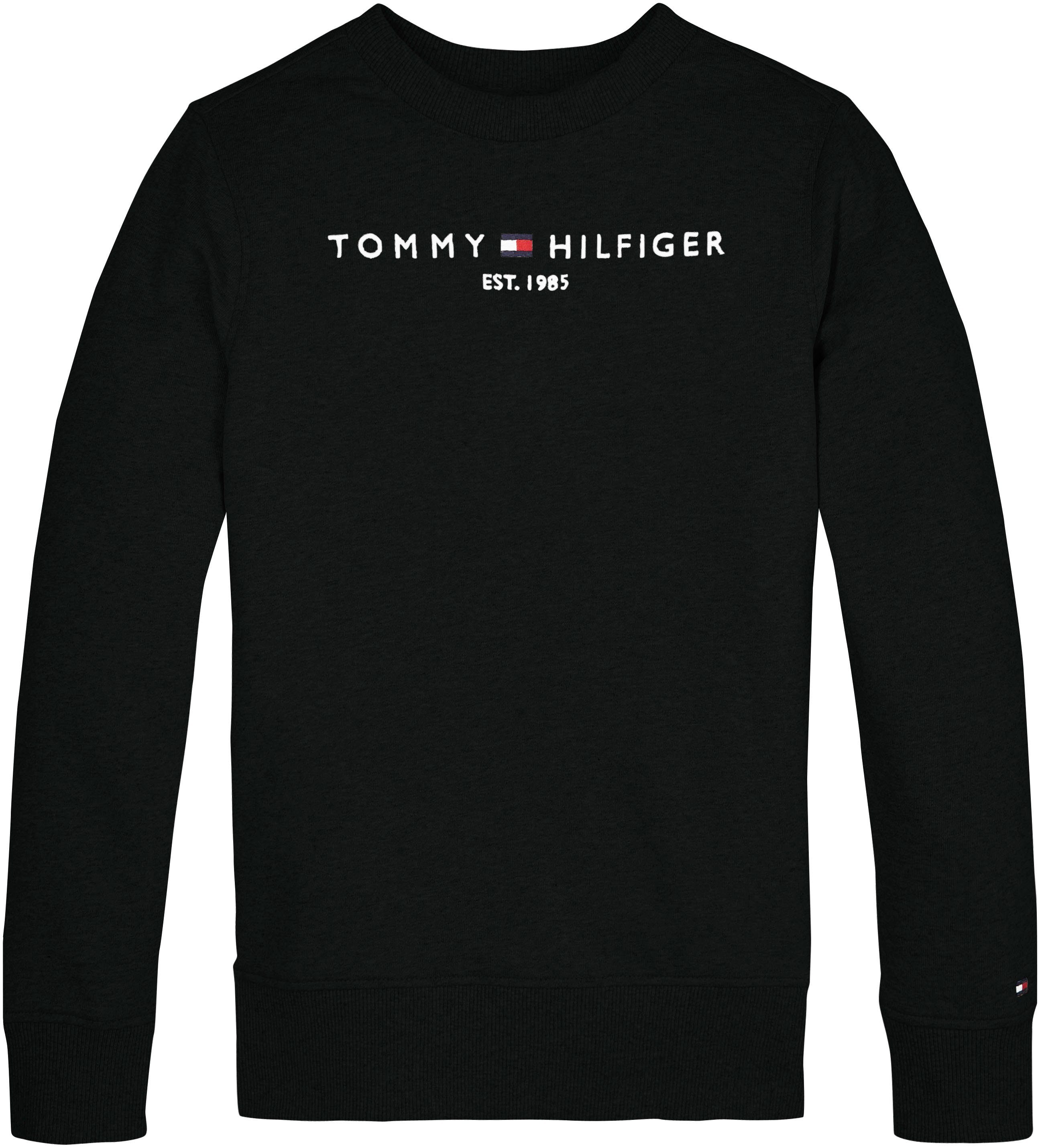 Tommy Hilfiger Sweatshirt ESSENTIAL SWEATSHIRT Kinderen Kids Junior MiniMe, voor jongens en meisjes