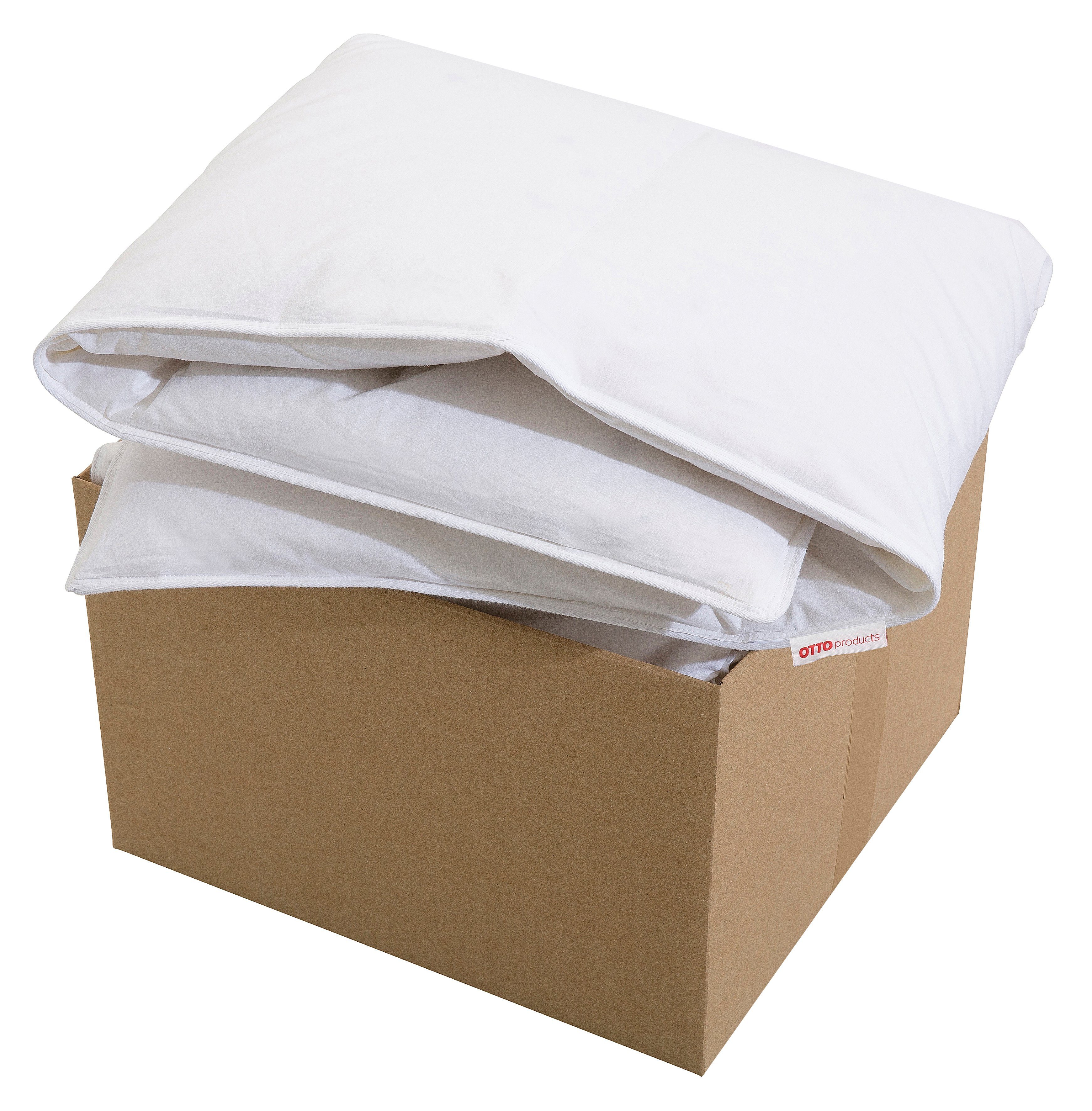 OTTO products Donzen dekbed + veren kussen Jannika plasticvrije verpakking! (voordeelset)