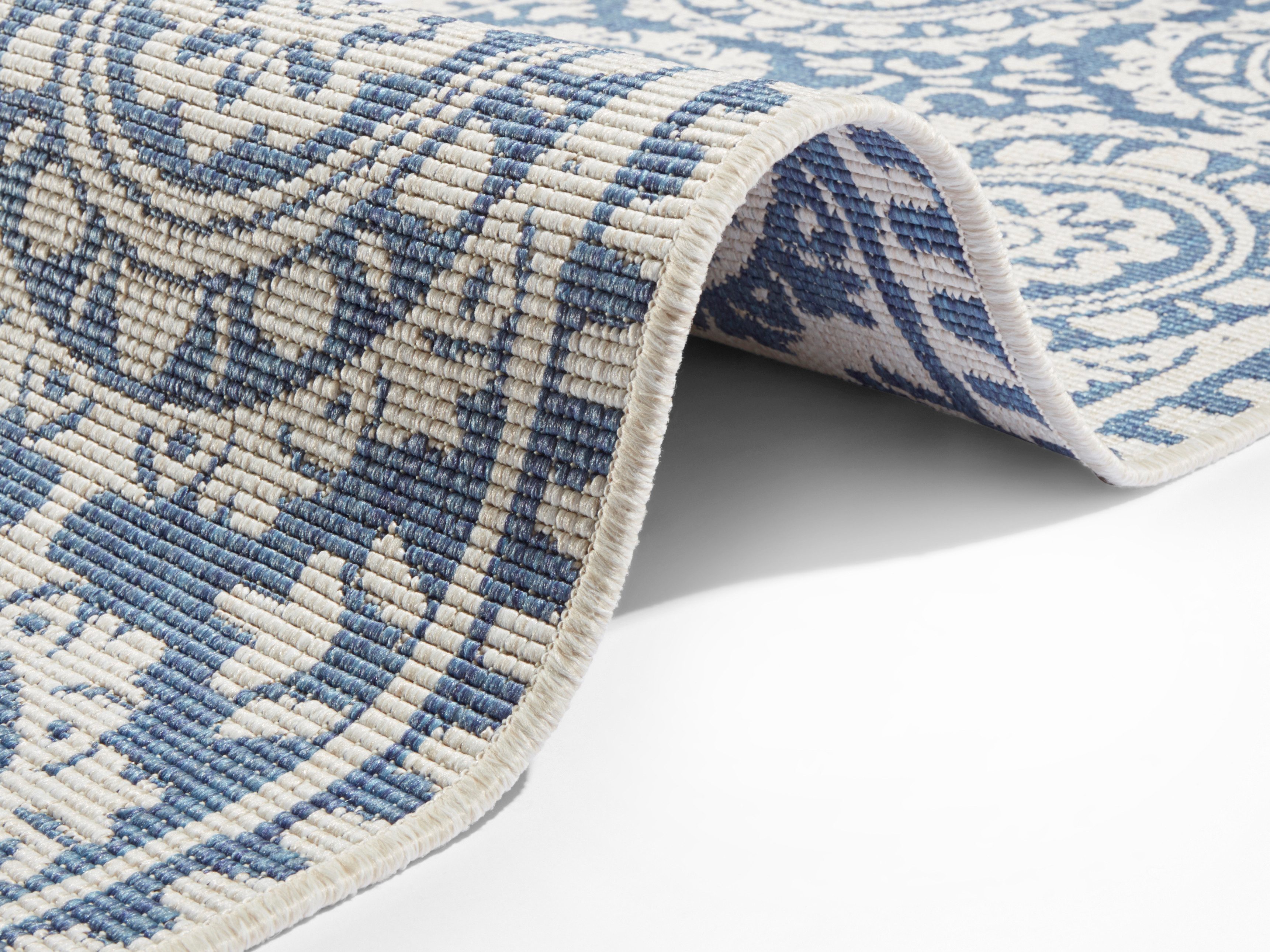 NORTHRUGS Loper Jardin Tweezijdig te gebruiken kleed, in-& outdoor, vintage, balkon, tuin, woonkamer, hal