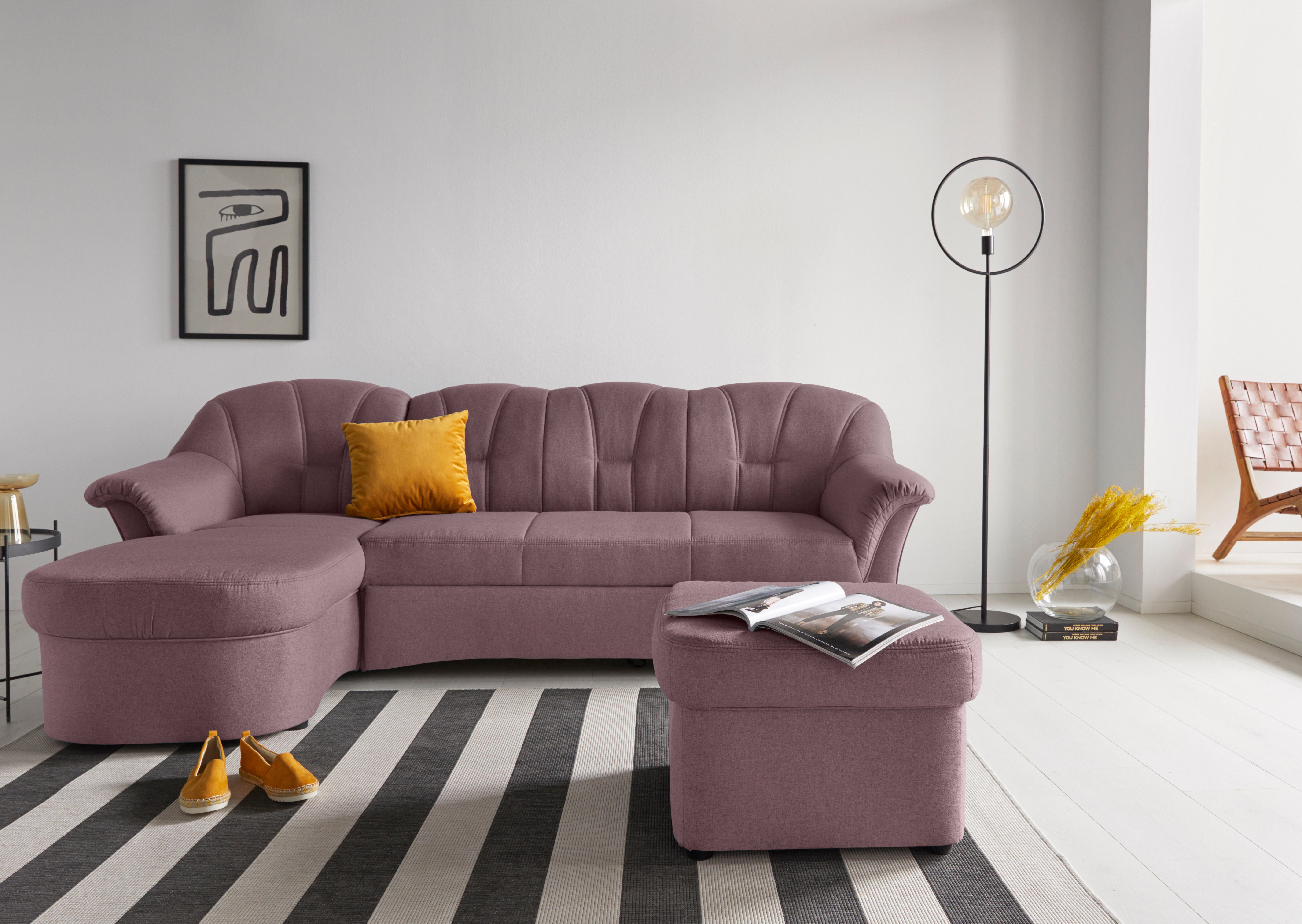DOMO collection Hoekbank Papenburg, tijdloze rugsteppingen, elegante vormtaal, L-vorm