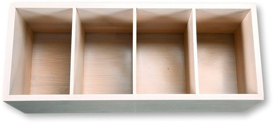 KESPER for kitchen & home Bestekbak van 100% fsc®-gecertificeerd bamboe (1 stuk)