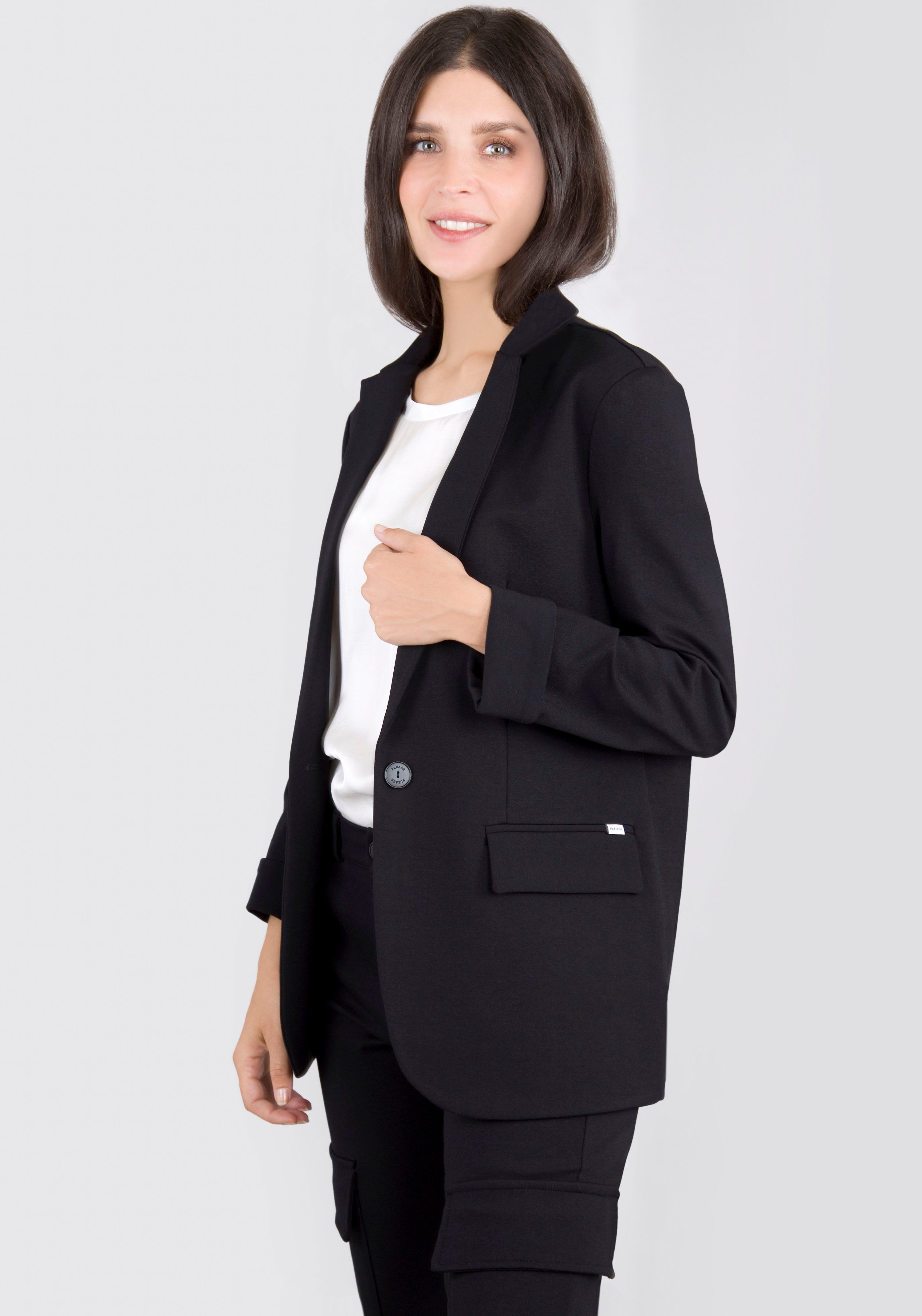 Please Jeans Lange blazer