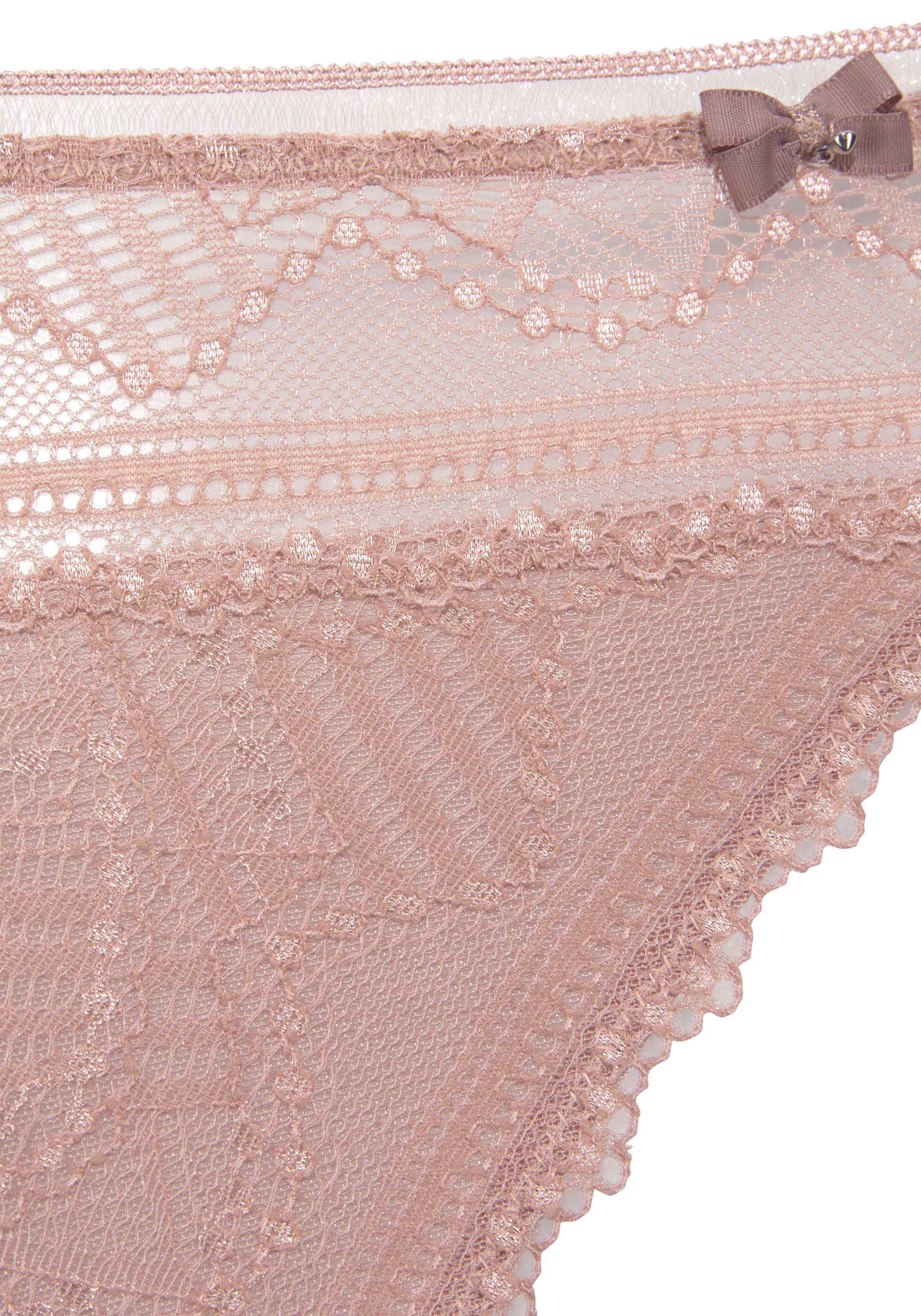 Lascana String TIZIANA met gedeeltelijk gerecycled kant