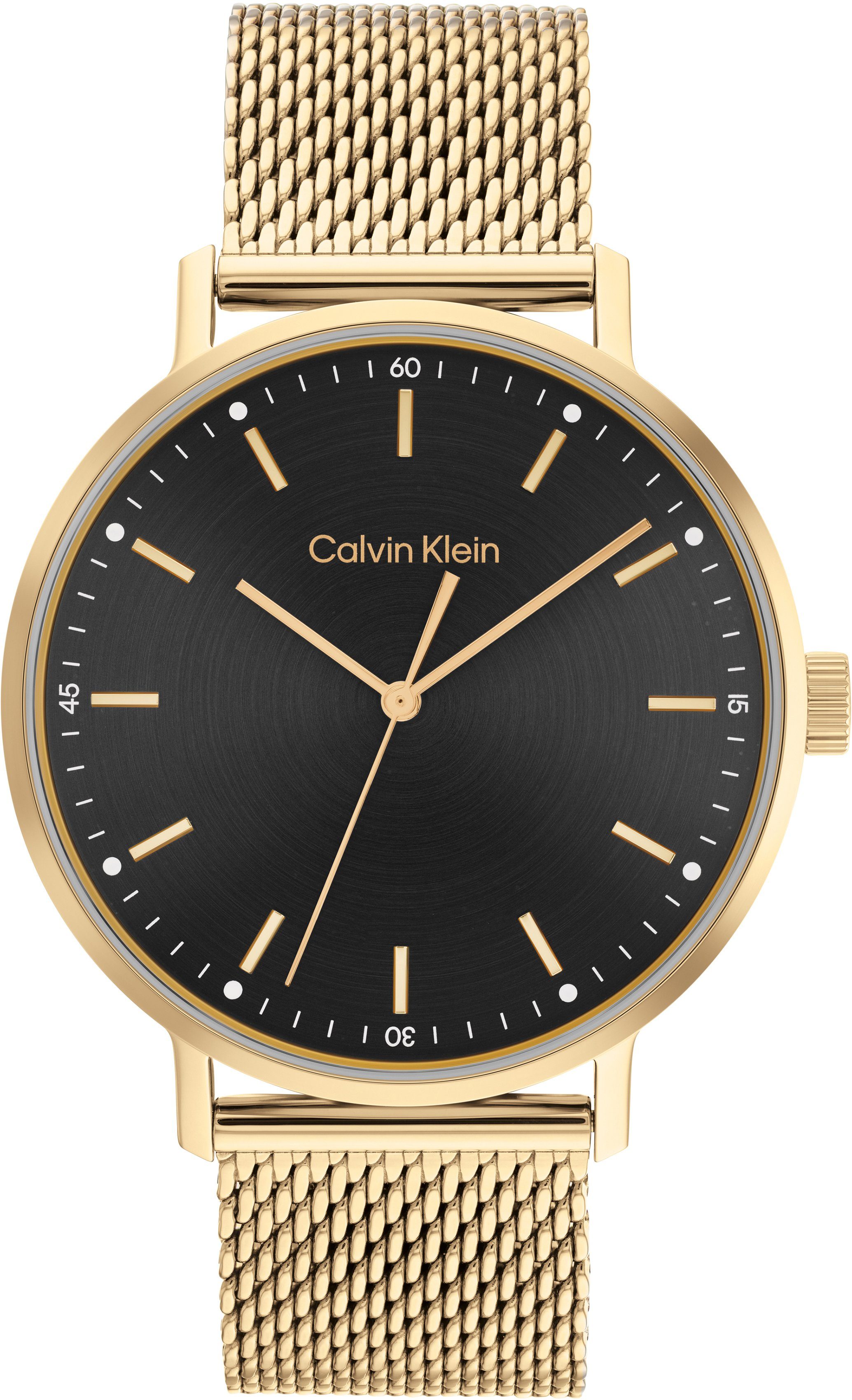 Calvin Klein Kwartshorloge Modern, 25200049 Horloge, herenhorloge, mineraalglas, roestvrijstalen...