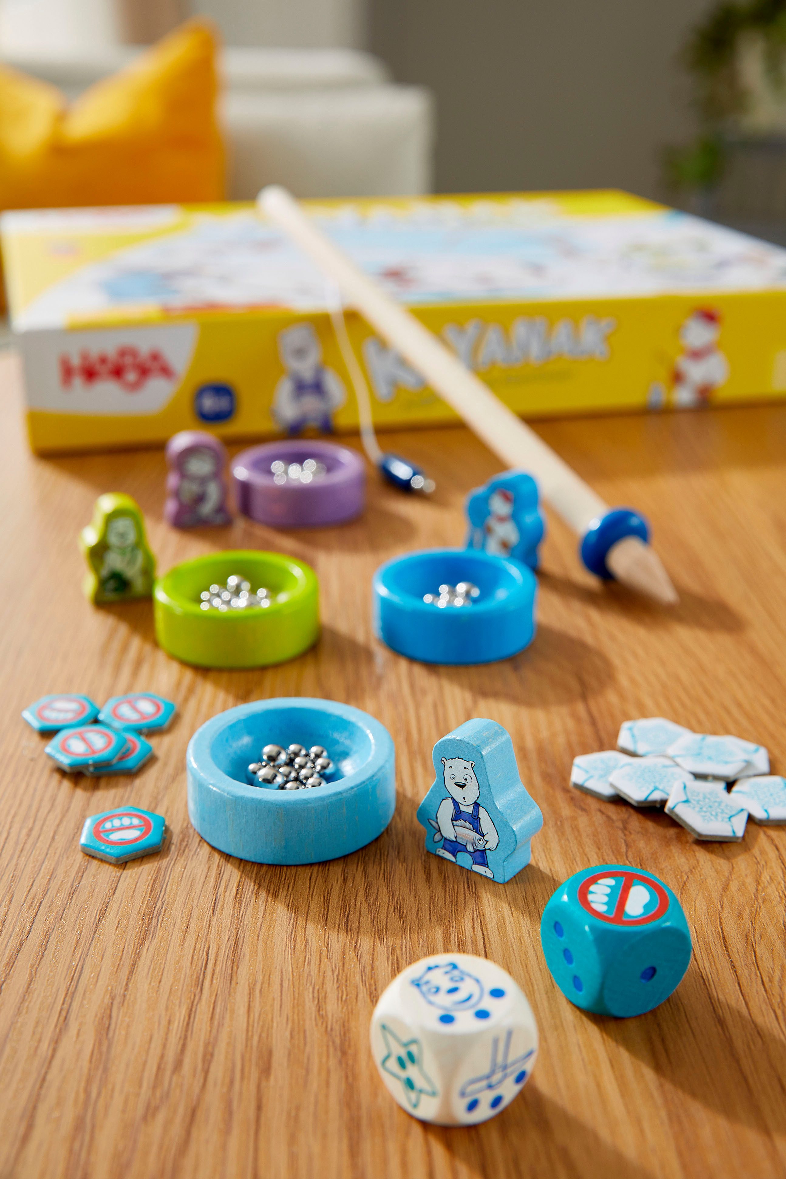 Haba Spel Kayanak - vissen, ijs en avontuur