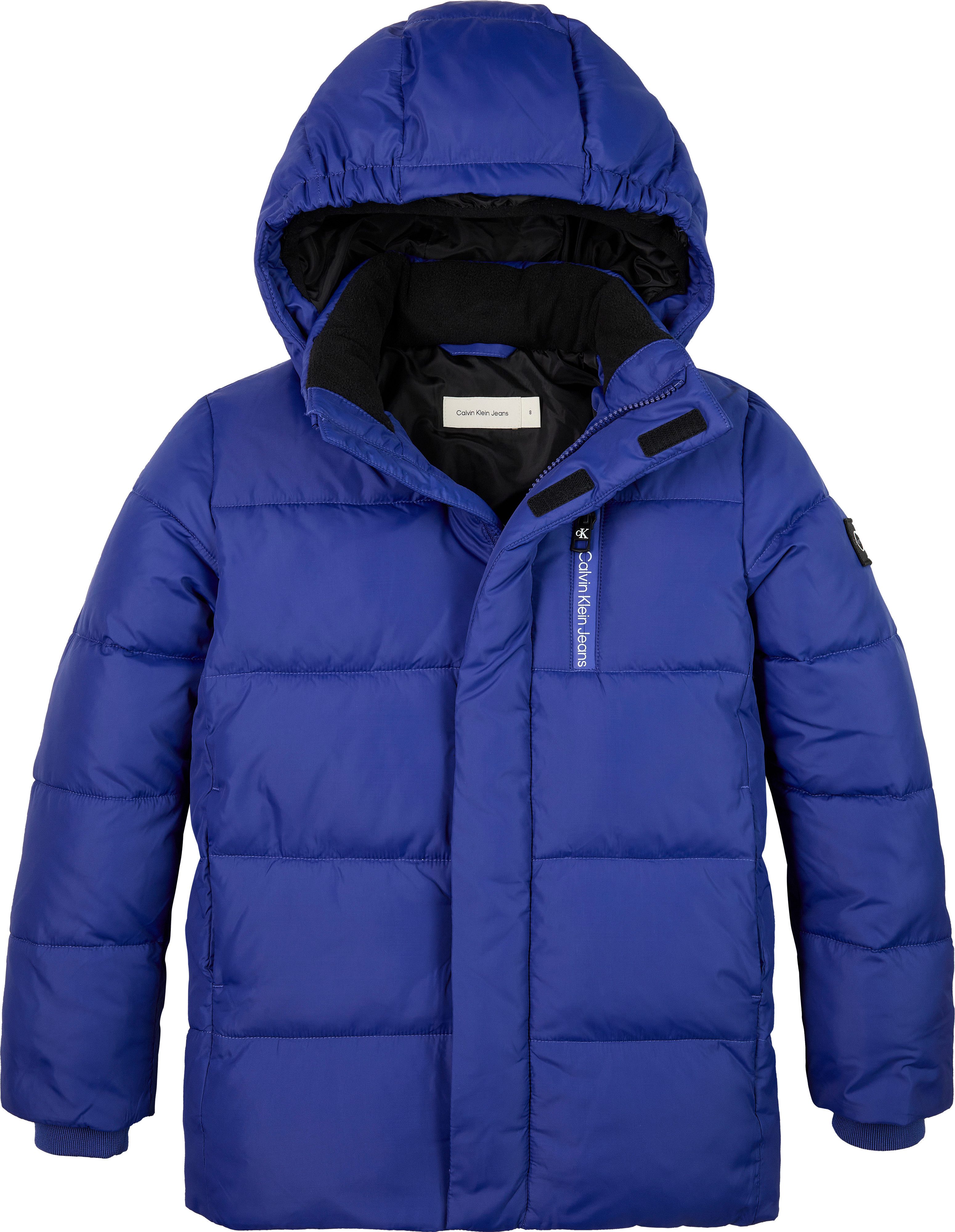 Calvin Klein Winterjack ESSENTIAL PUFFER JACKET voor kinderen tot 16 jaar en met logo-patch