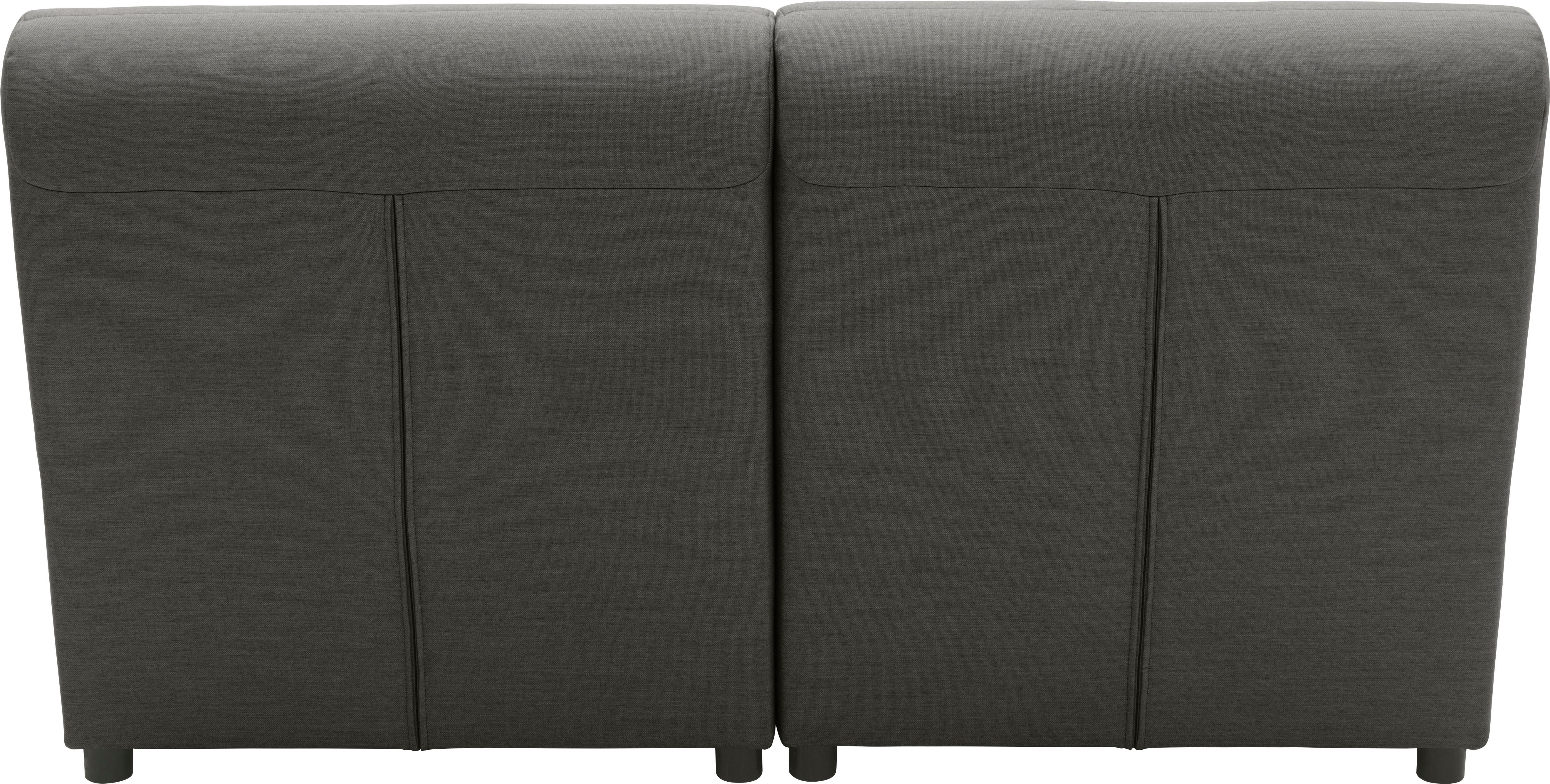 DOMO collection 2-zitsbank Soleil, onderhoudsvriendelijke en weerbestendige bekleding Buiten, bijzonder ontwerp en vormgeving, individueel uitbreidbaar
