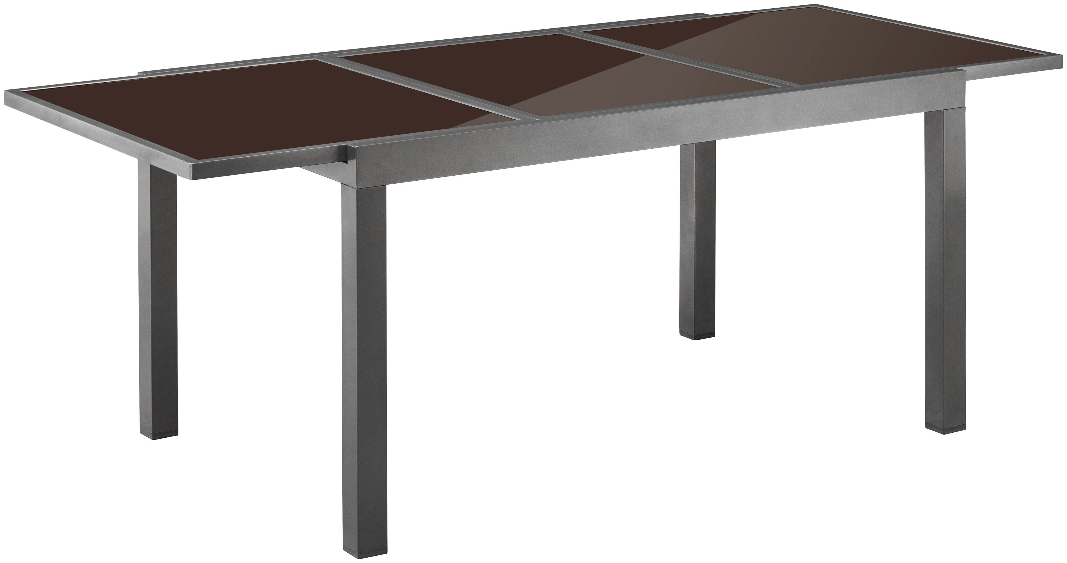 MERXX Tuintafel Amalfi al naargelang de variant tot 180-240 cm uittrekbaar