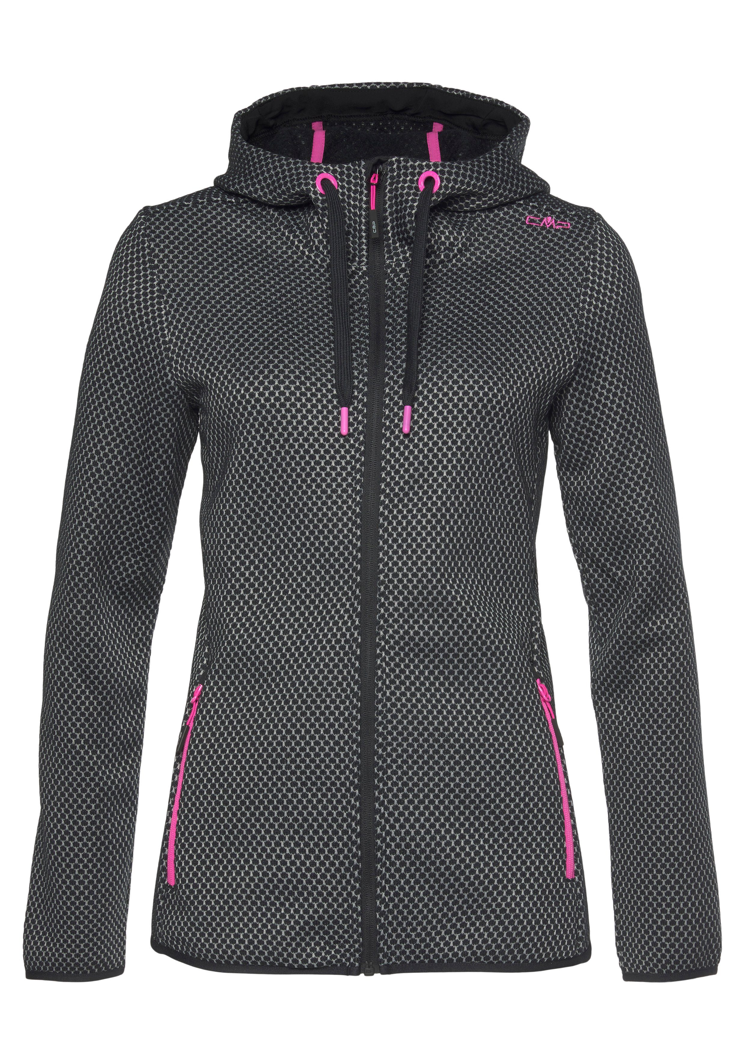 CMP Gebreid fleecejack Warmte & windafstotend & ademend