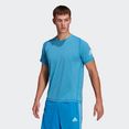 adidas t-shirt freelift ultimate aeroready designed 2 move sport blauw
