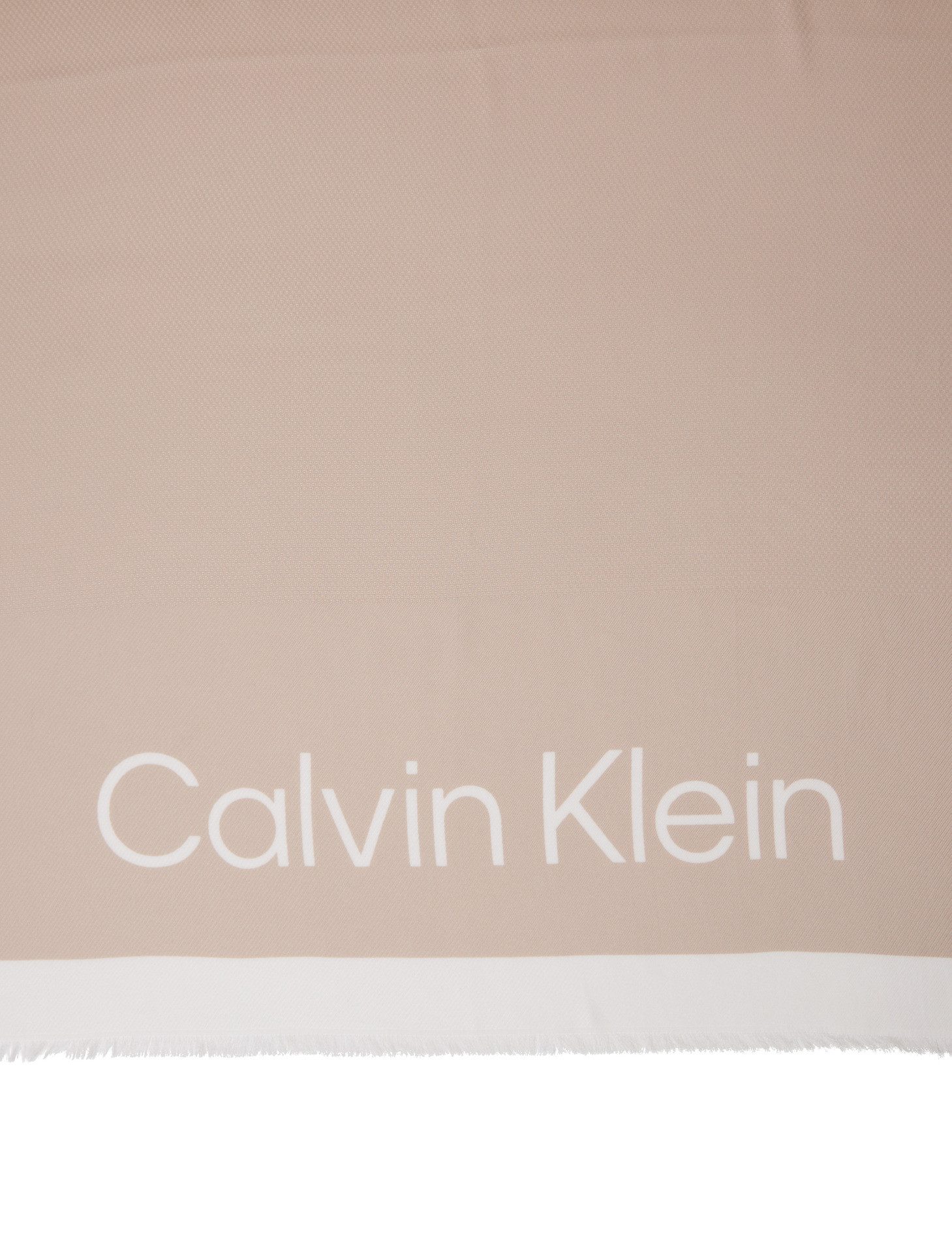 Calvin Klein Modieuze sjaal BOLD LOGO CONTRAST SCARF