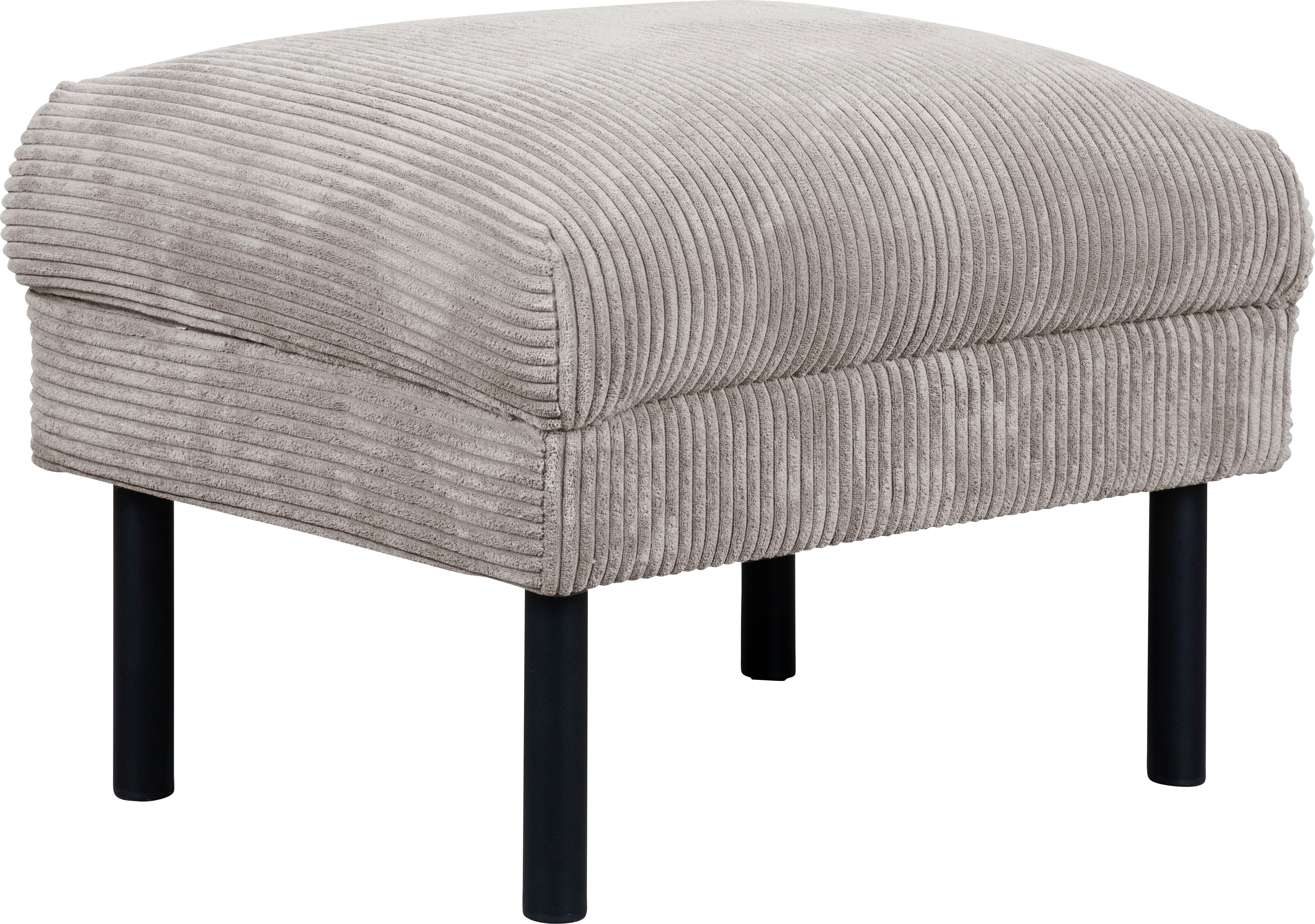 Guido Maria Kretschmer Home&Living Hocker Lillibeth poef, zitzak, afmetingen B/D/H: 64/50/48 cm passend bij de lillibeth-serie, ook in ribfluweel en fluwelen look