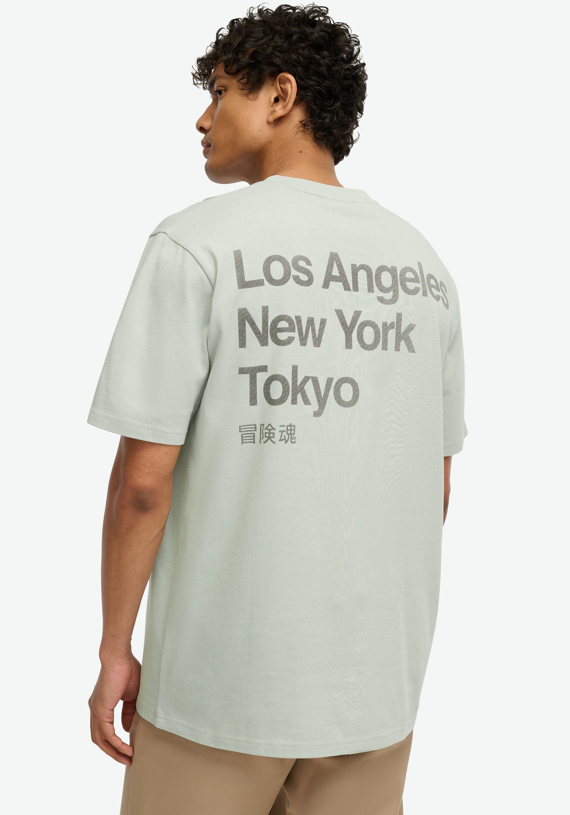 Superdry T-shirt CORE LOGO CITY LOOSE TEE