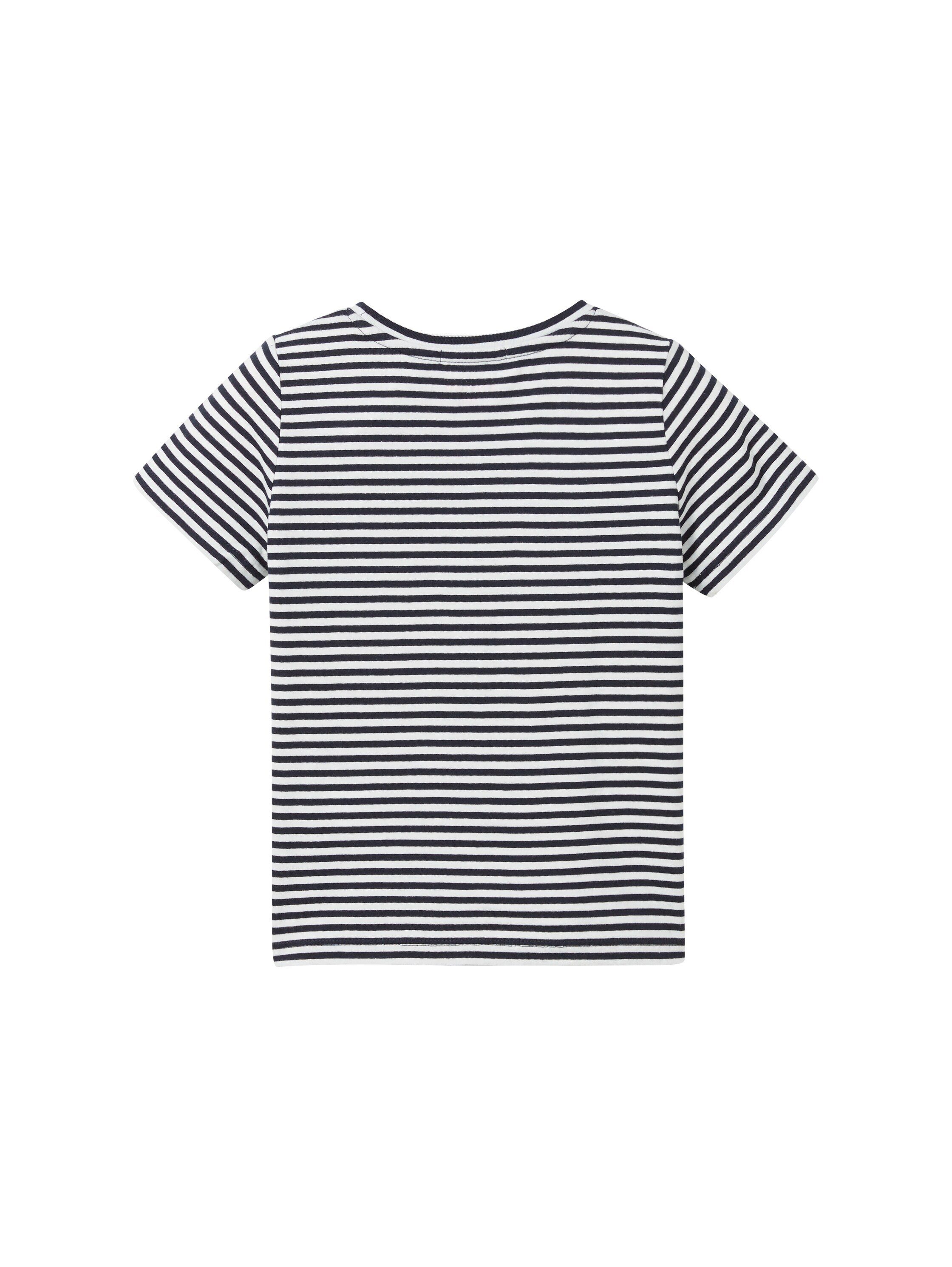 Tom Tailor T-shirt met tekstprint op de borst