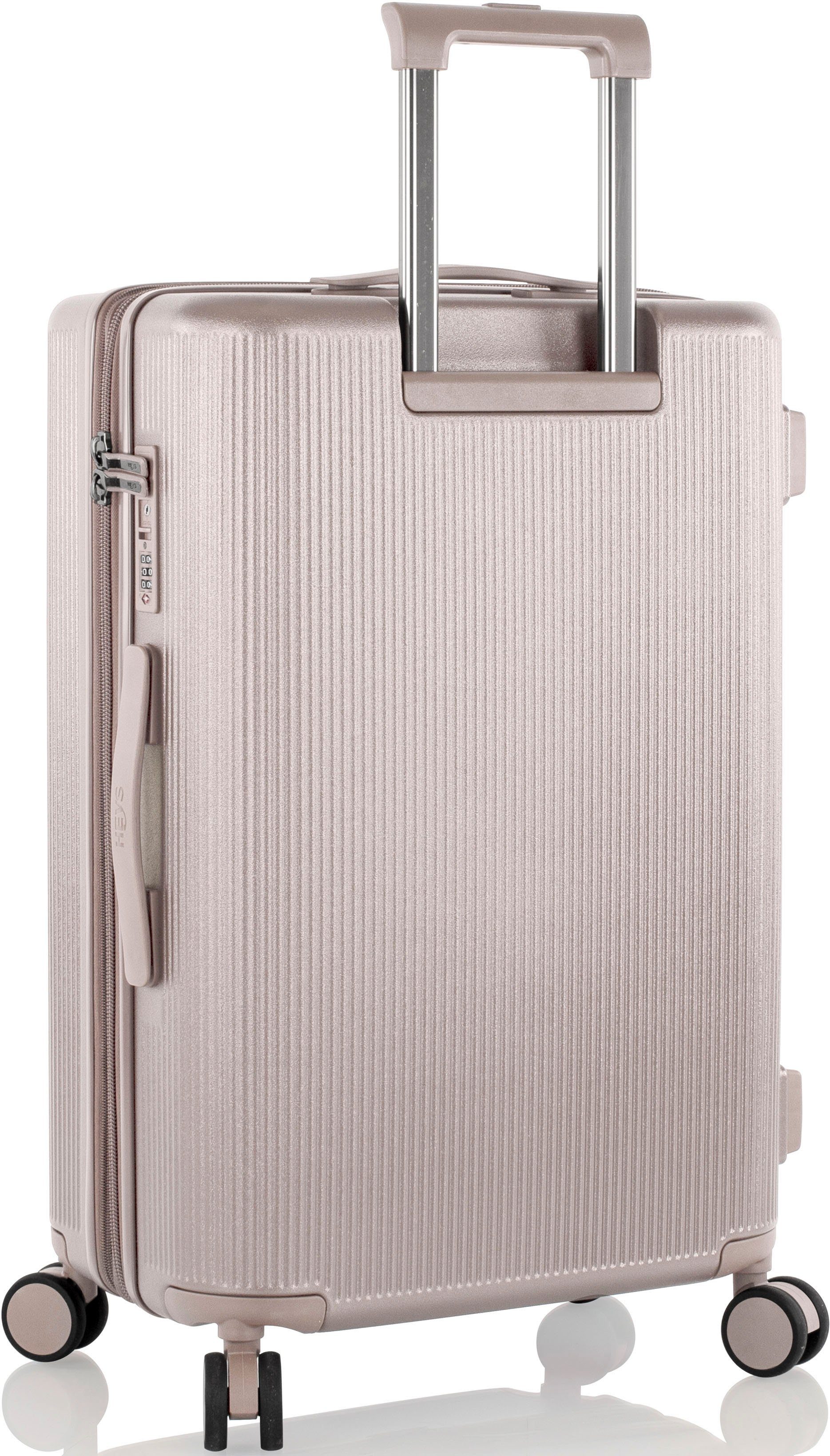 Heys Hardshell-trolley Earthtone verschillende maten en kleuren x Joachim Llambi reisbagage TSA-slot volumevergroting