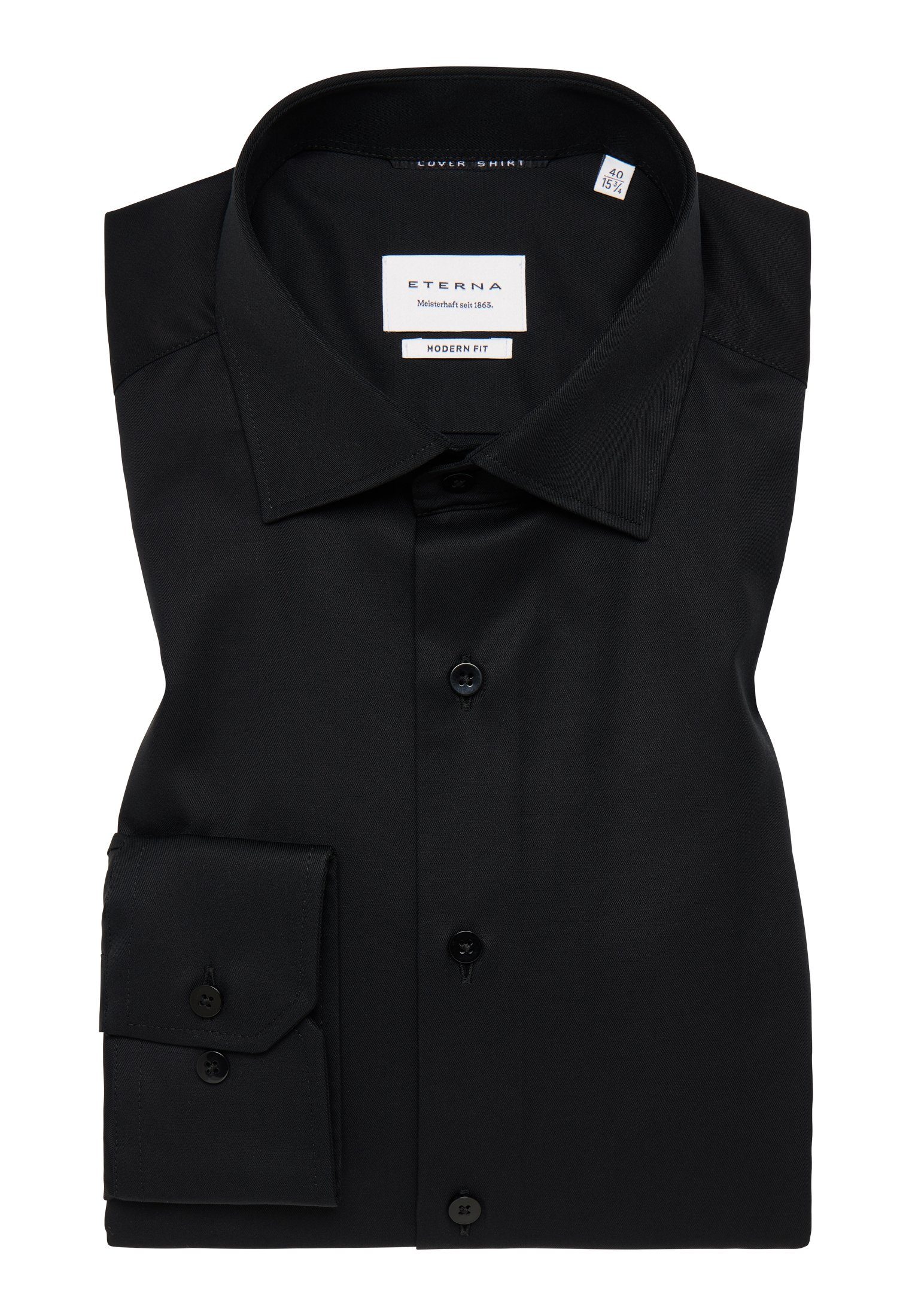 Eterna Overhemd met lange mouwen MODERN FIT NON IRON (strijkvrij)