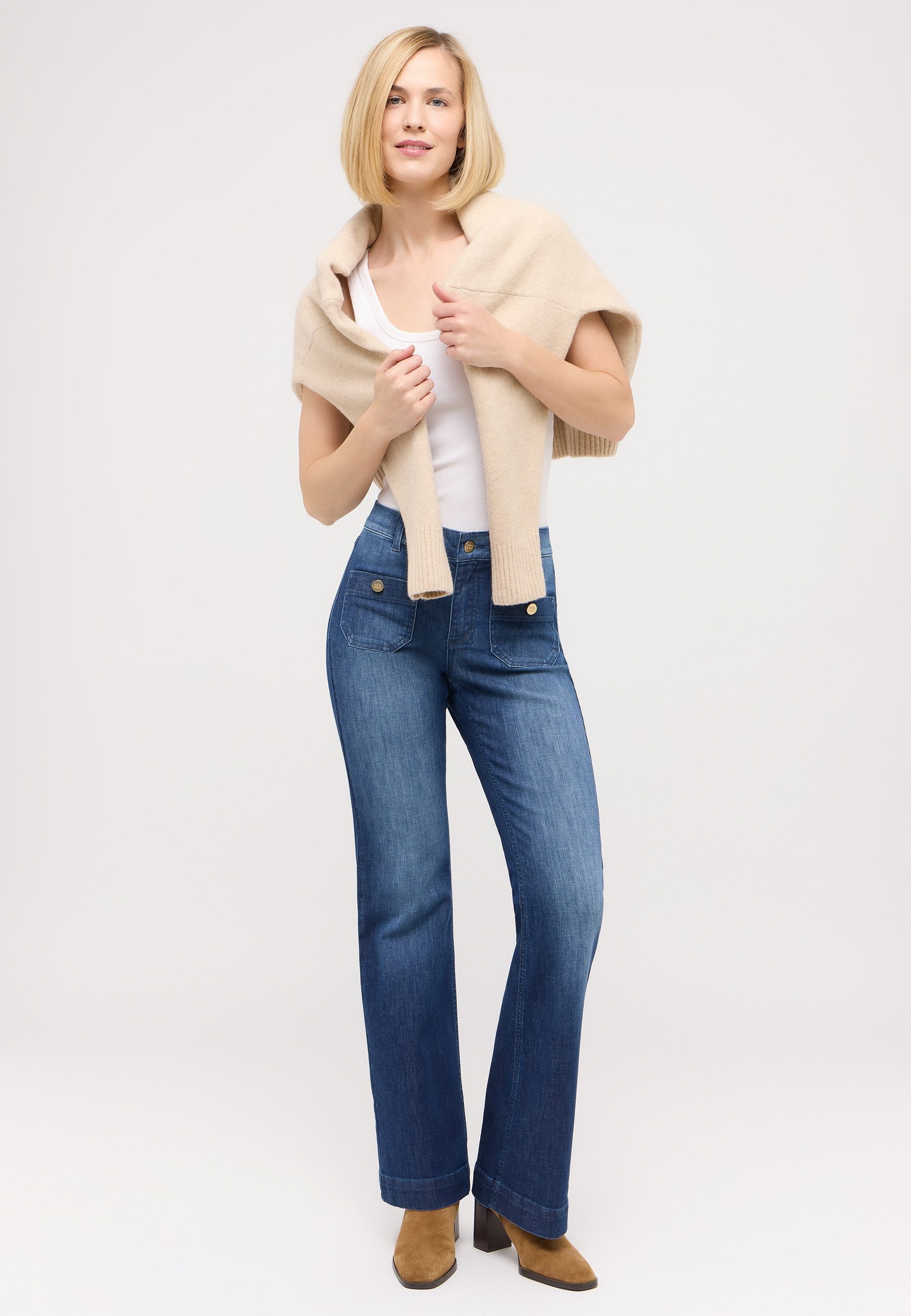 ANGELS Bootcut jeans LENI FLARED SMART