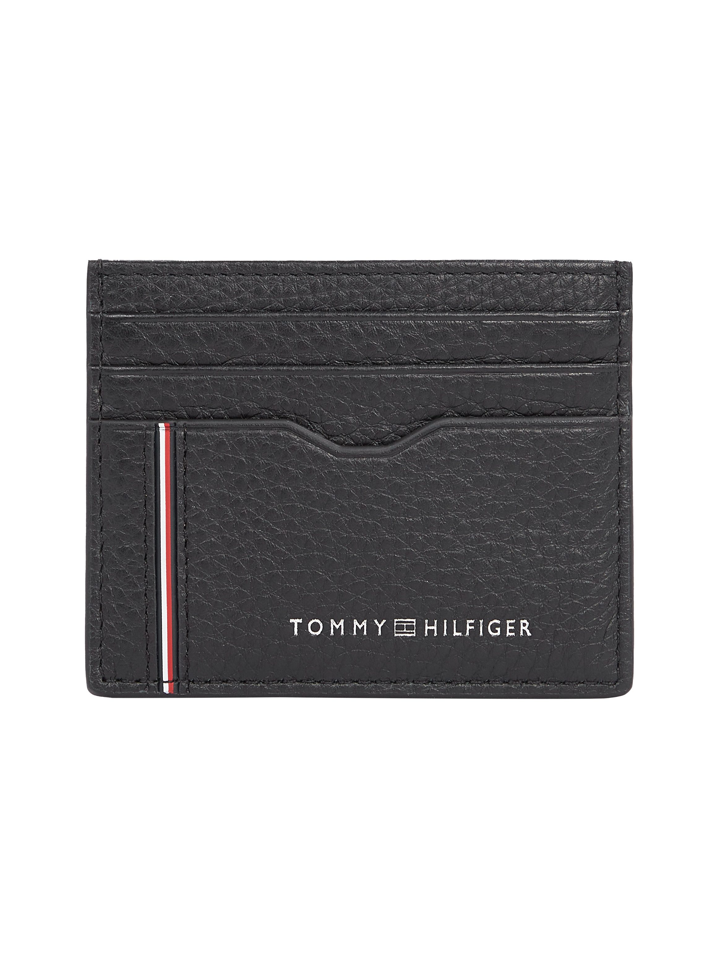 Tommy Hilfiger Pasjeshouder TH CORP CC HOLDER , heren mini portemonnee, mini portemonnee met logo-opdruk