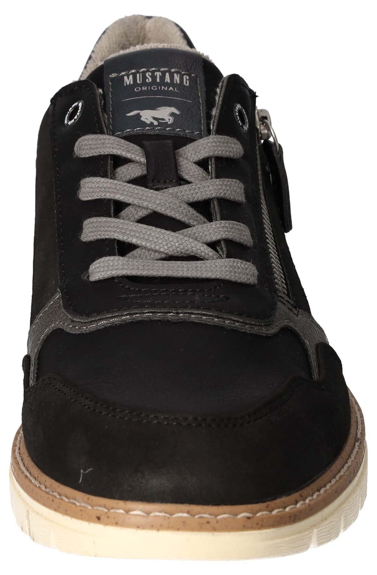 Mustang Shoes Veterschoenen met rits, vrijetijdsschoen, lage schoen, veterschoen
