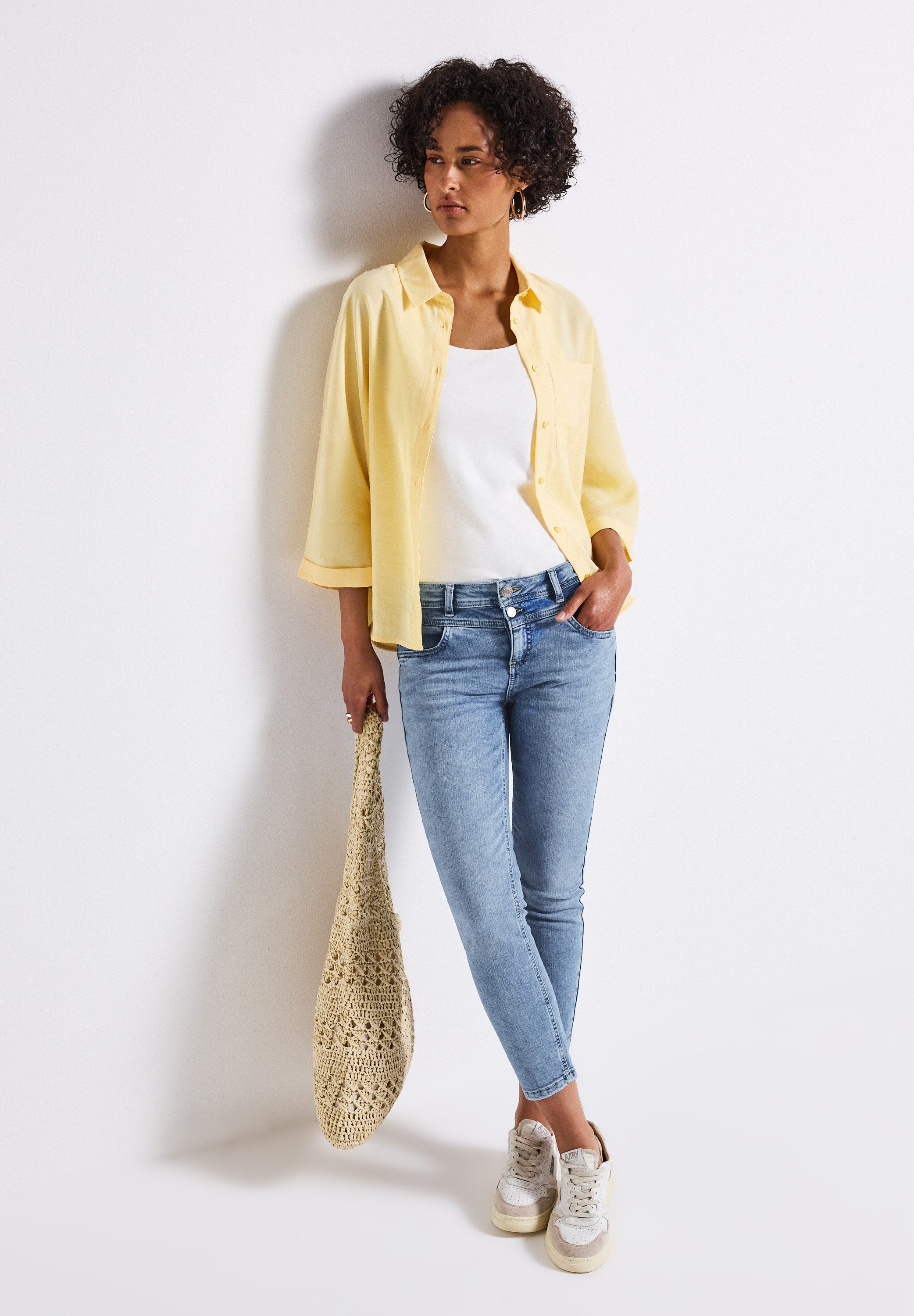 STREET ONE 7/8 jeans Style York met stretch