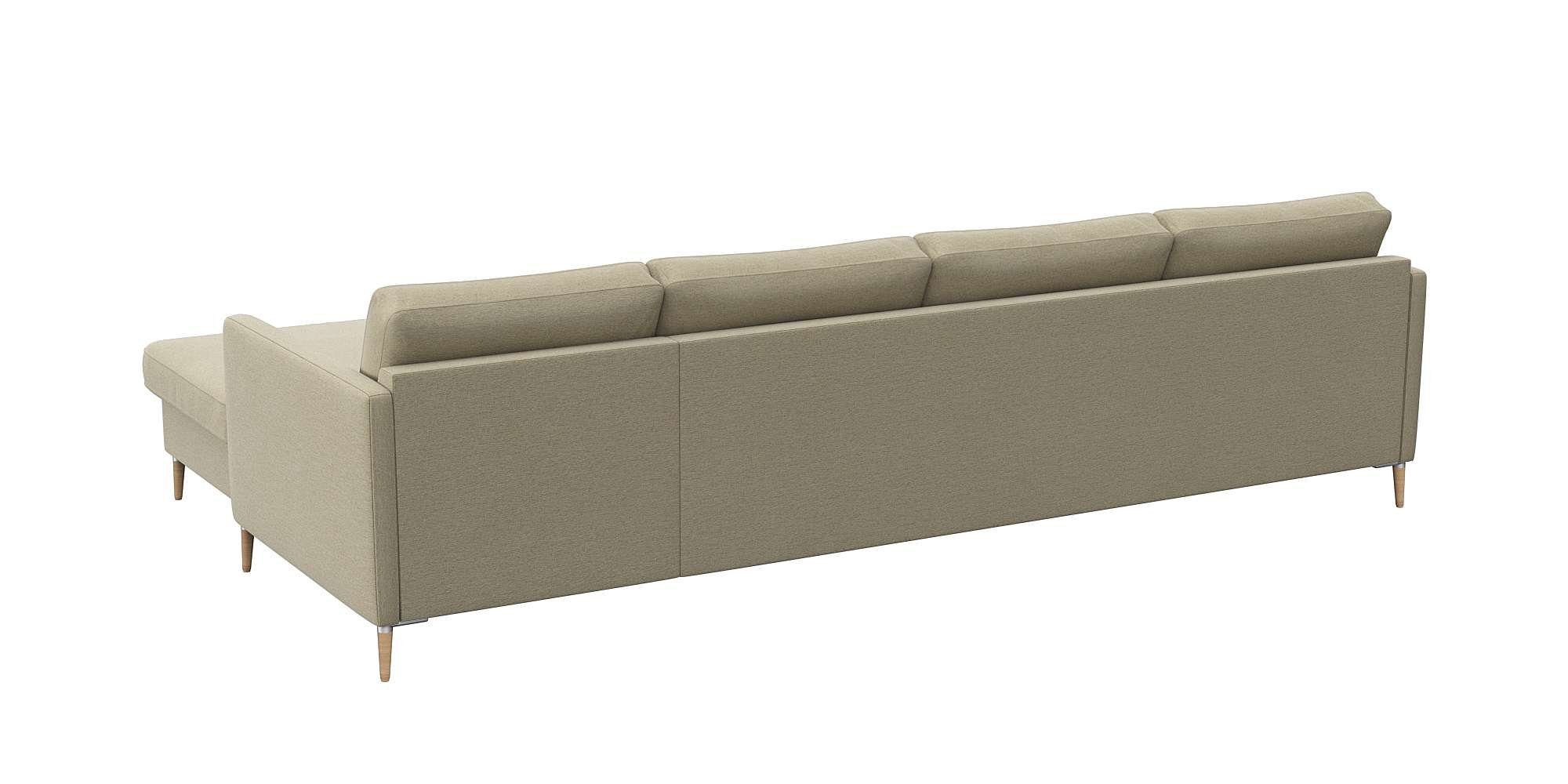 FLEXLUX Hoekbank Fiore, L-vorm, comfortabel en aangenaam door hoogwaardige zitopbouw