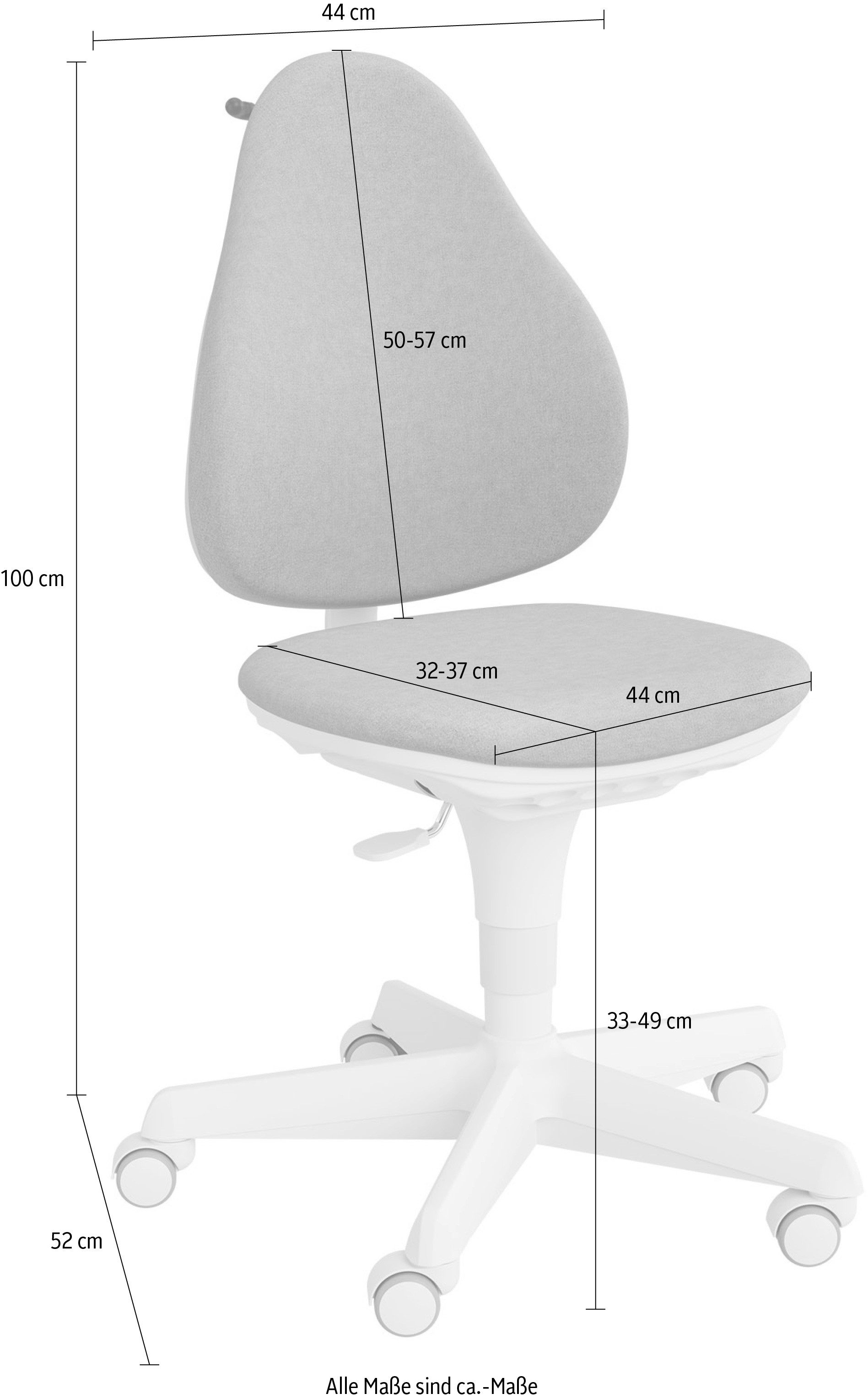 PAIDI Kinderwelten Bureaustoel JOOKI S ergonomisch meegroeiend