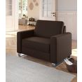 sitmore fauteuil met comfortabel binnenveringsinterieur bruin