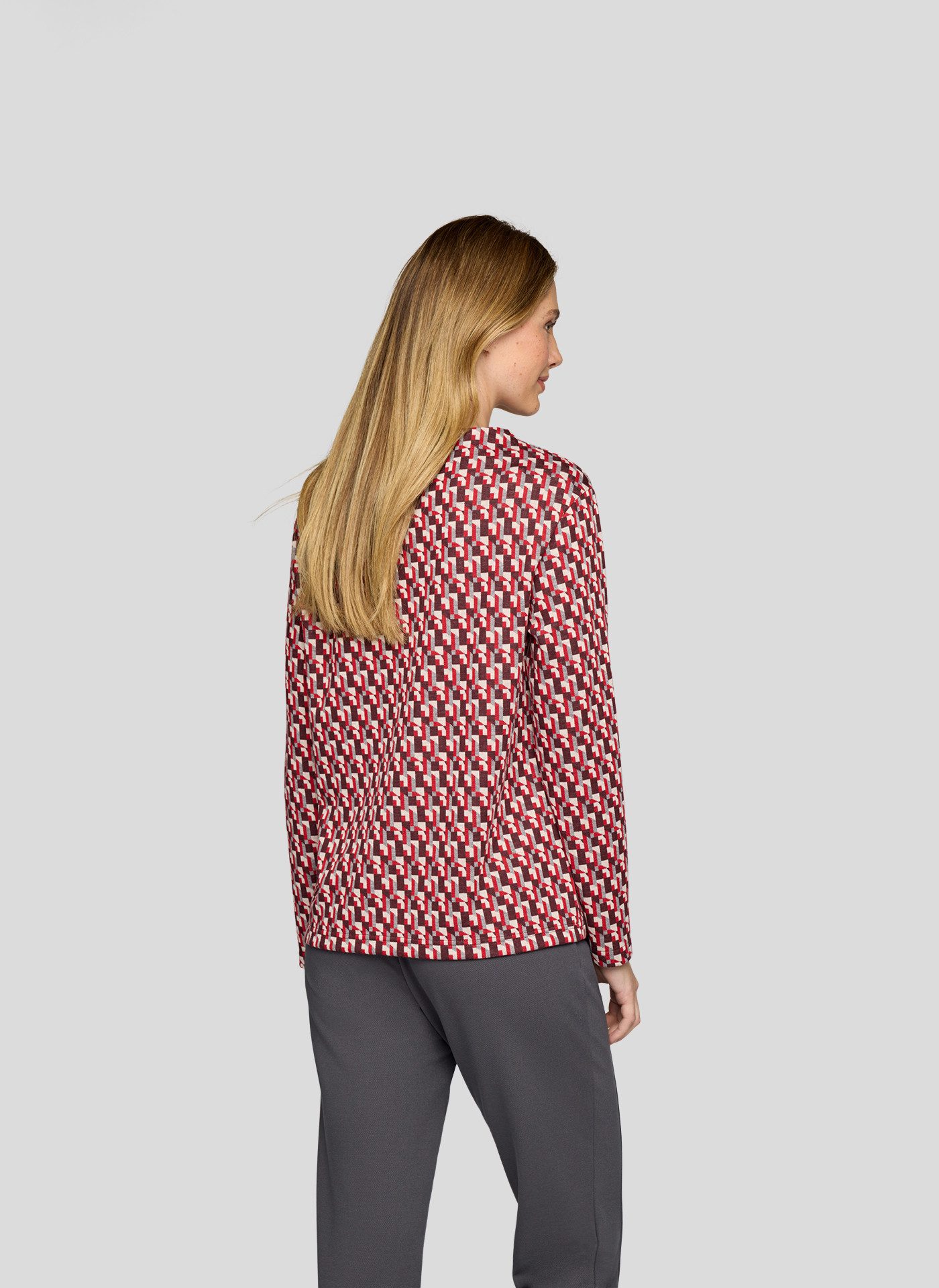 Rabe Shirt met lange mouwen met grafisch patroon