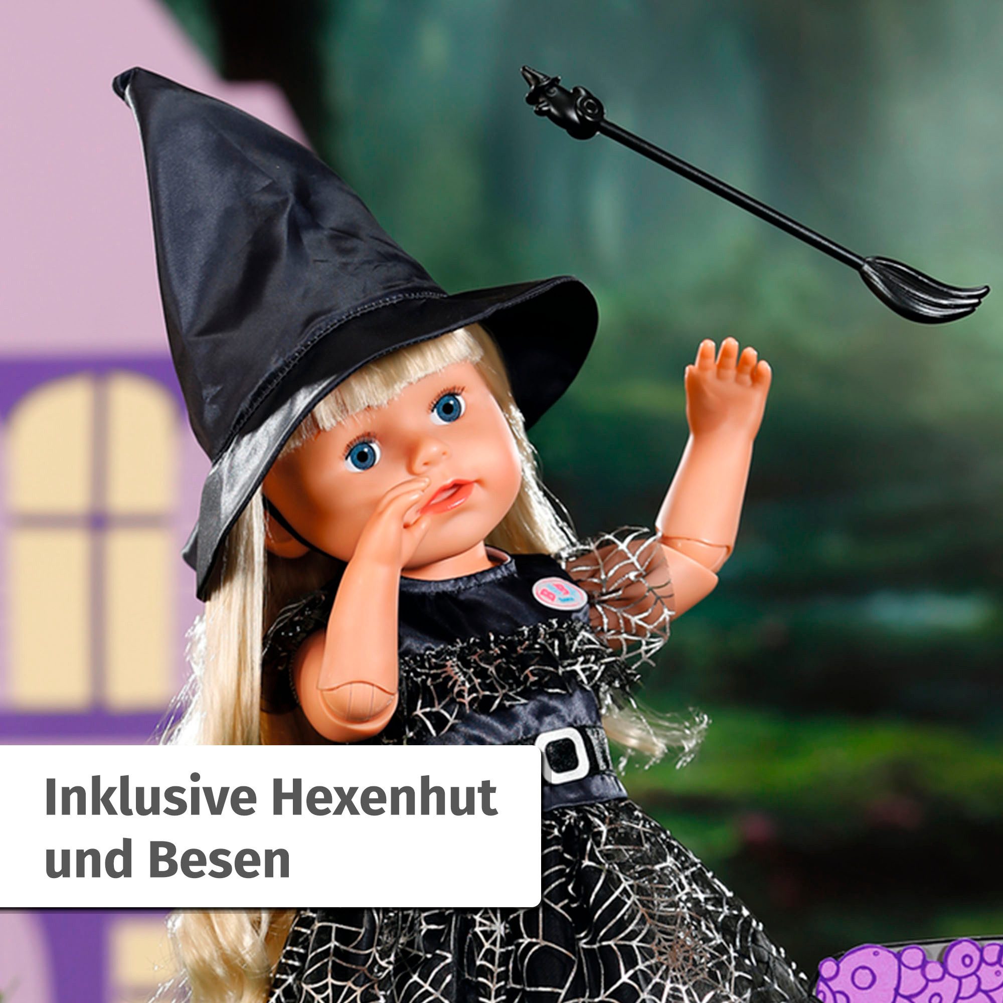 Baby Born Poppenkleding Heksenjurk, 43 cm