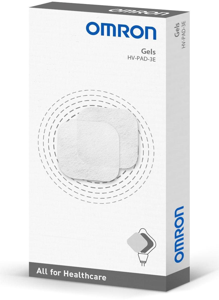 Omron Elektrodenpads HV-PAD-3E Gel-Pads bevat 4 paar gel-pads, geschikt voor hv-f311-e