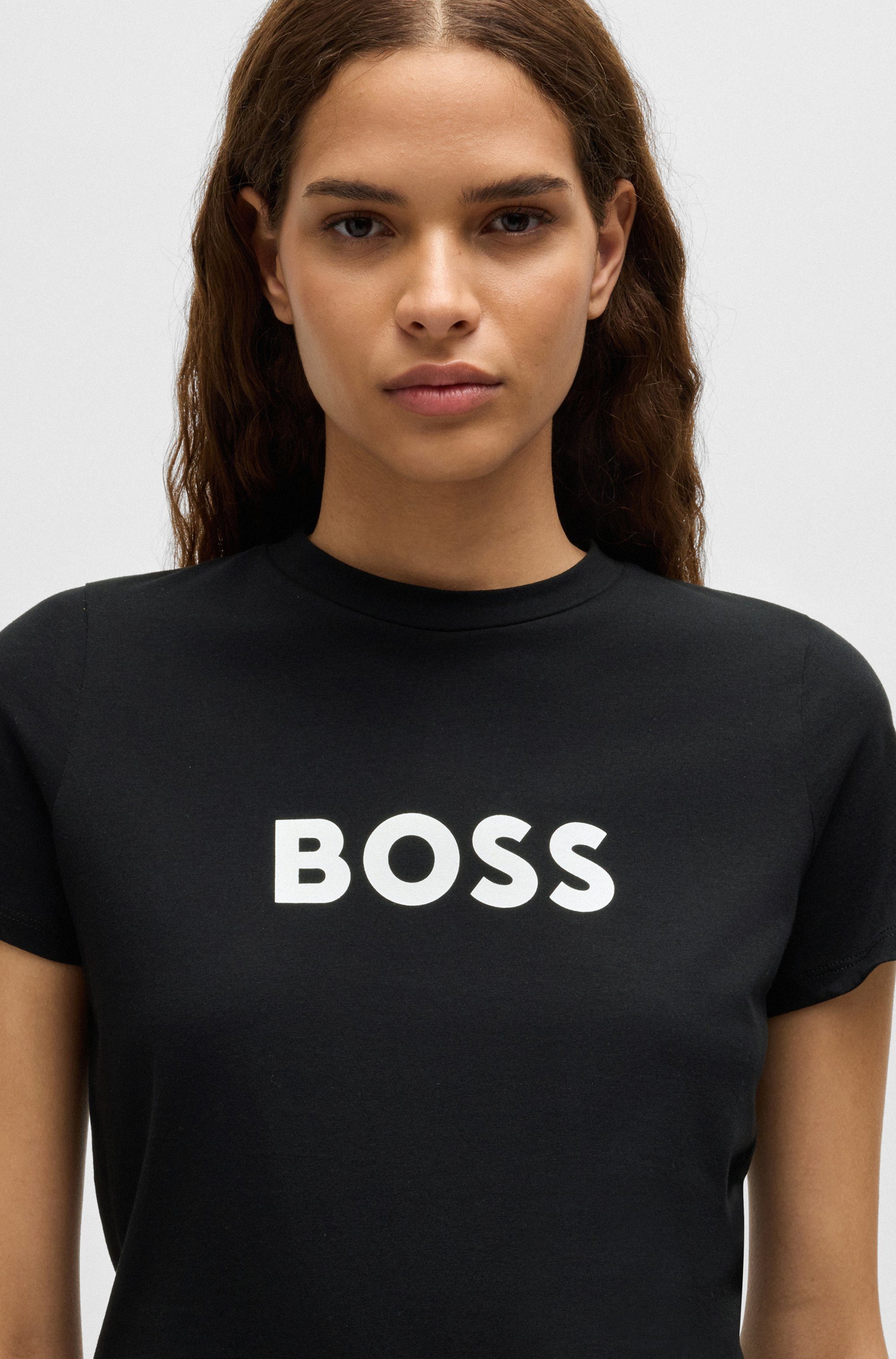 Boss Orange T-shirt Elogo Premium Damesmode