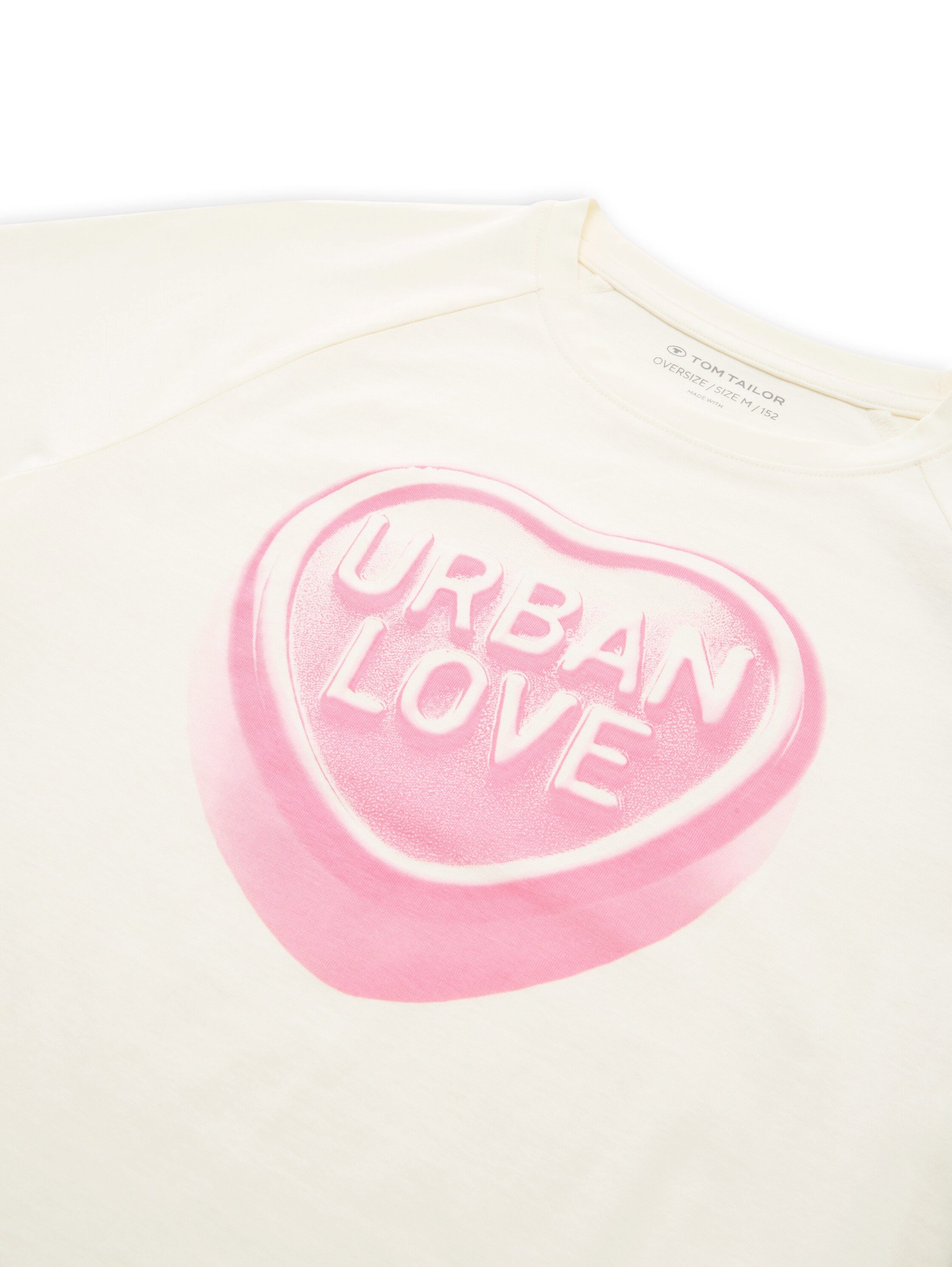 Tom Tailor T-shirt met frontprint