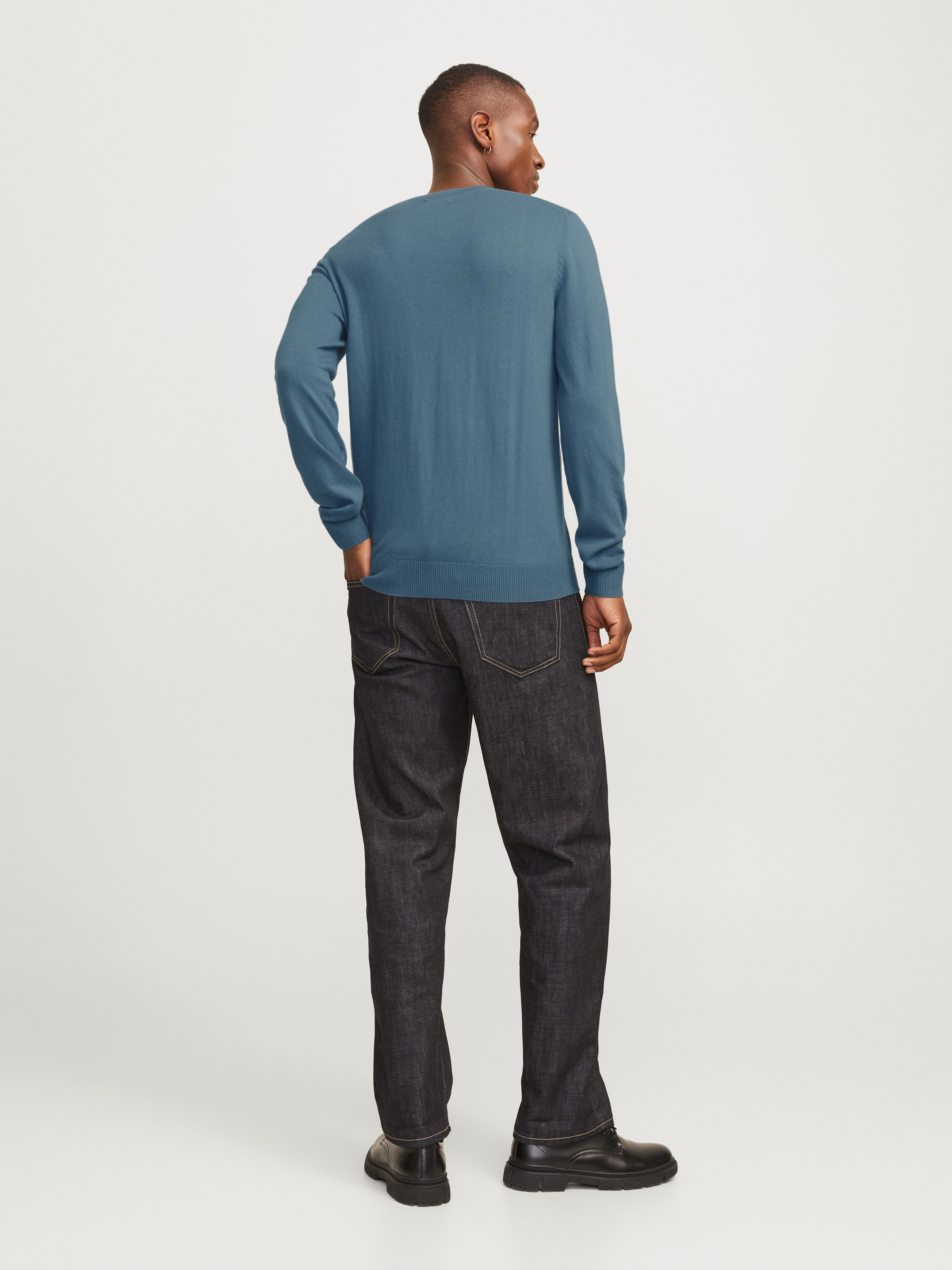 Jack & Jones Gebreide trui JJEEMIL KNIT CREW NECK NOOS