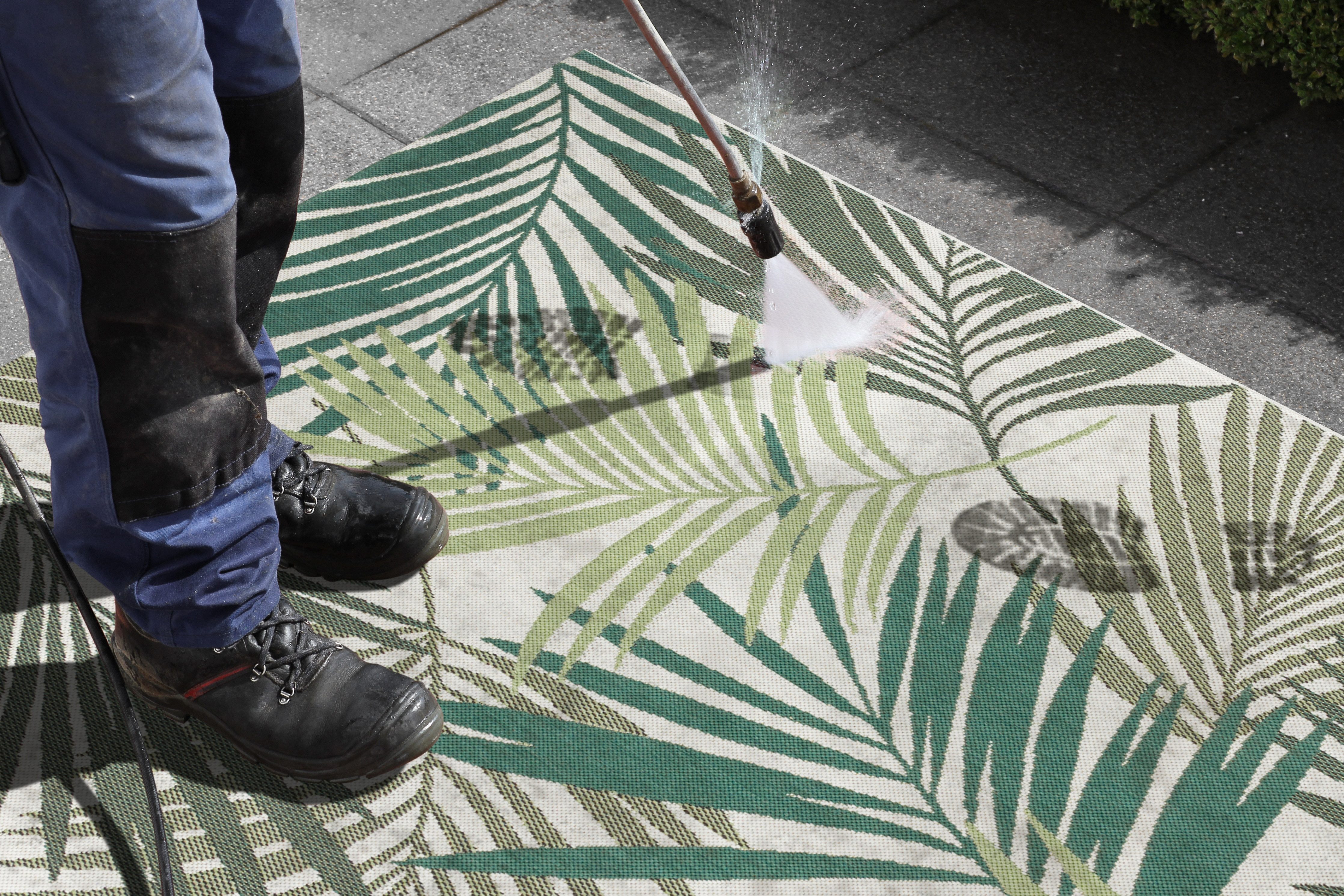 NORTHRUGS Vloerkleed Vai In- & outdoor, geometrisch motief, tuin, terras, woonkamer