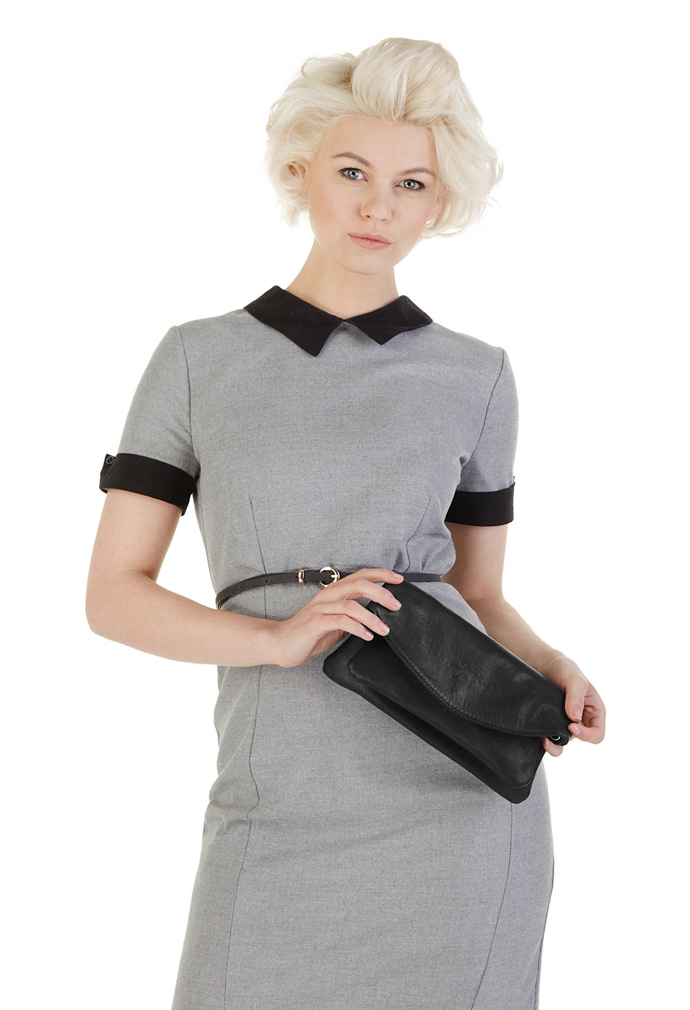 Samantha Look Avondtasje echt leer, made in italy