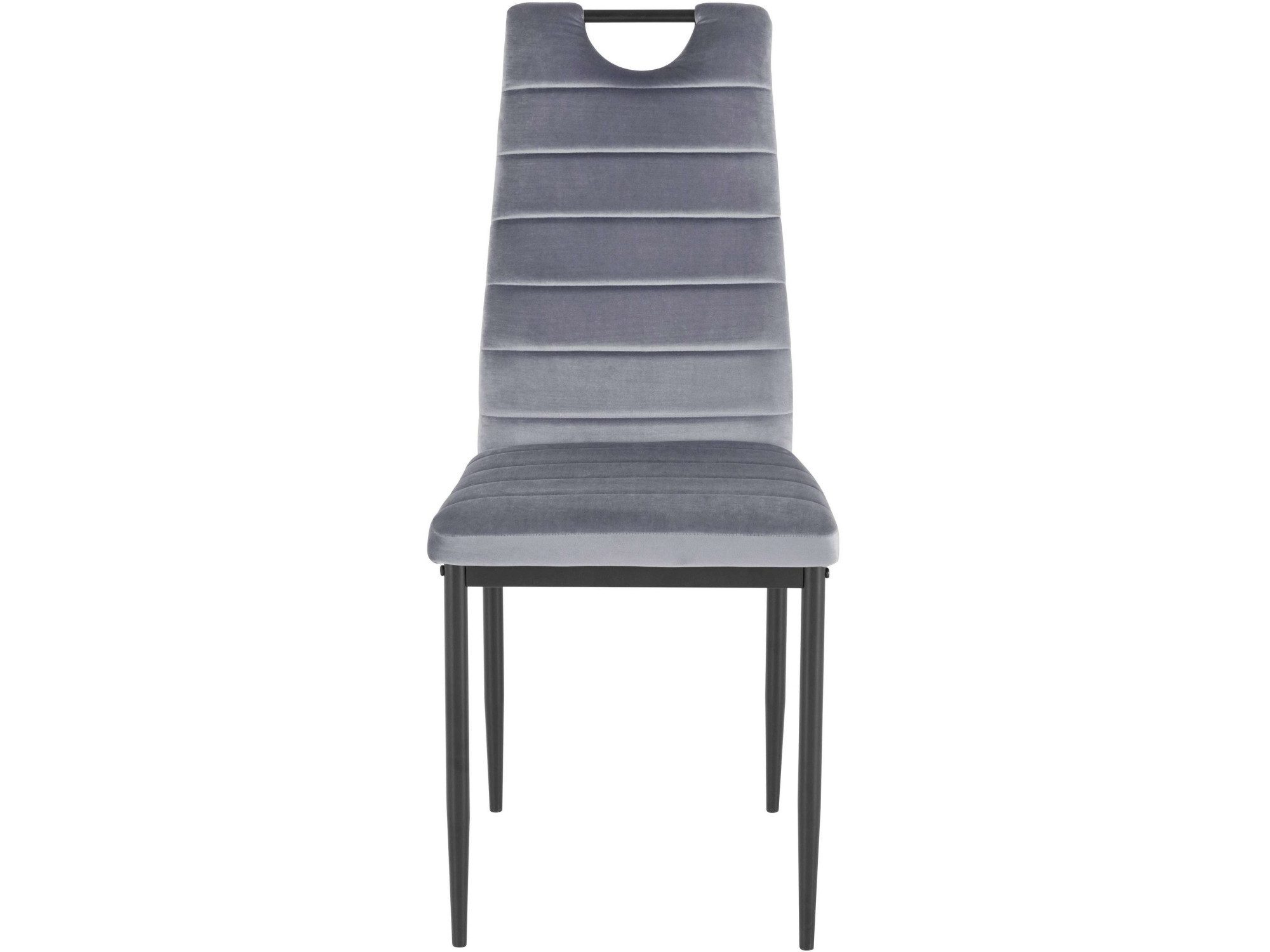 INOSIGN Eethoek Silvi-Mandy Glazen tafel 110x110 cm met 4 stoelen (velours stof), frame van metaal (set, 5-delig)
