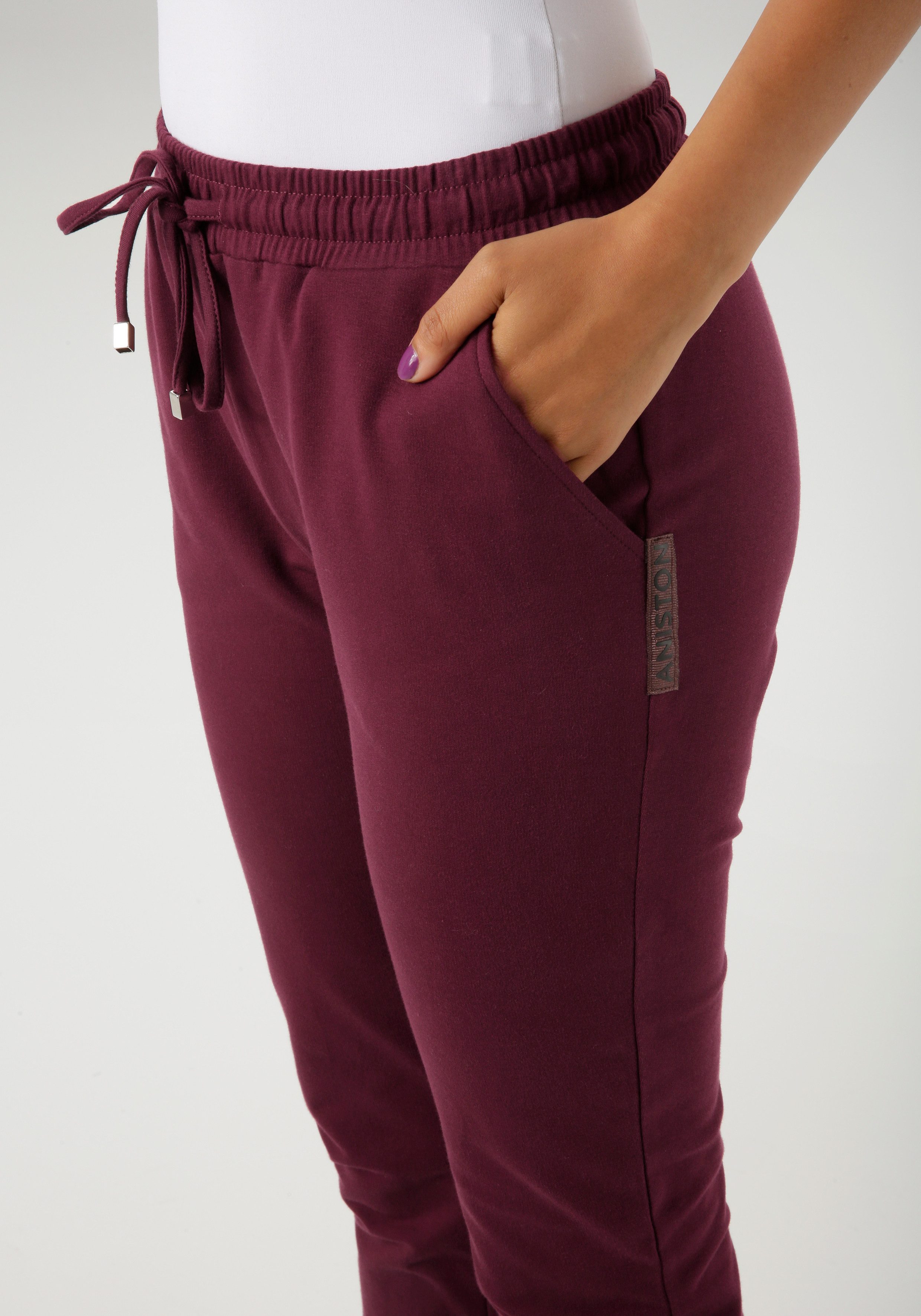 Aniston CASUAL Comfortbroek met zij aniston-label