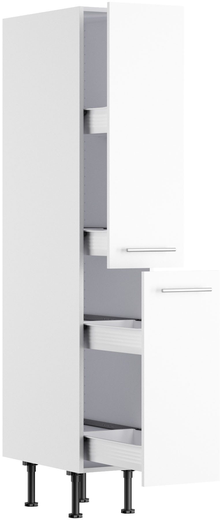 OPTIFIT Apothekerskast Bern2 Breedte 30 cm, hoogte 176,6 cm, 2 uittrekken (hoogte 89,2 /70 cm)