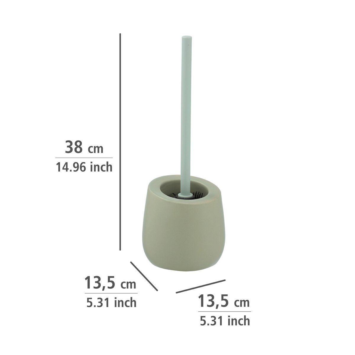 WENKO Toiletset Badi Keramiek (1 stuk)