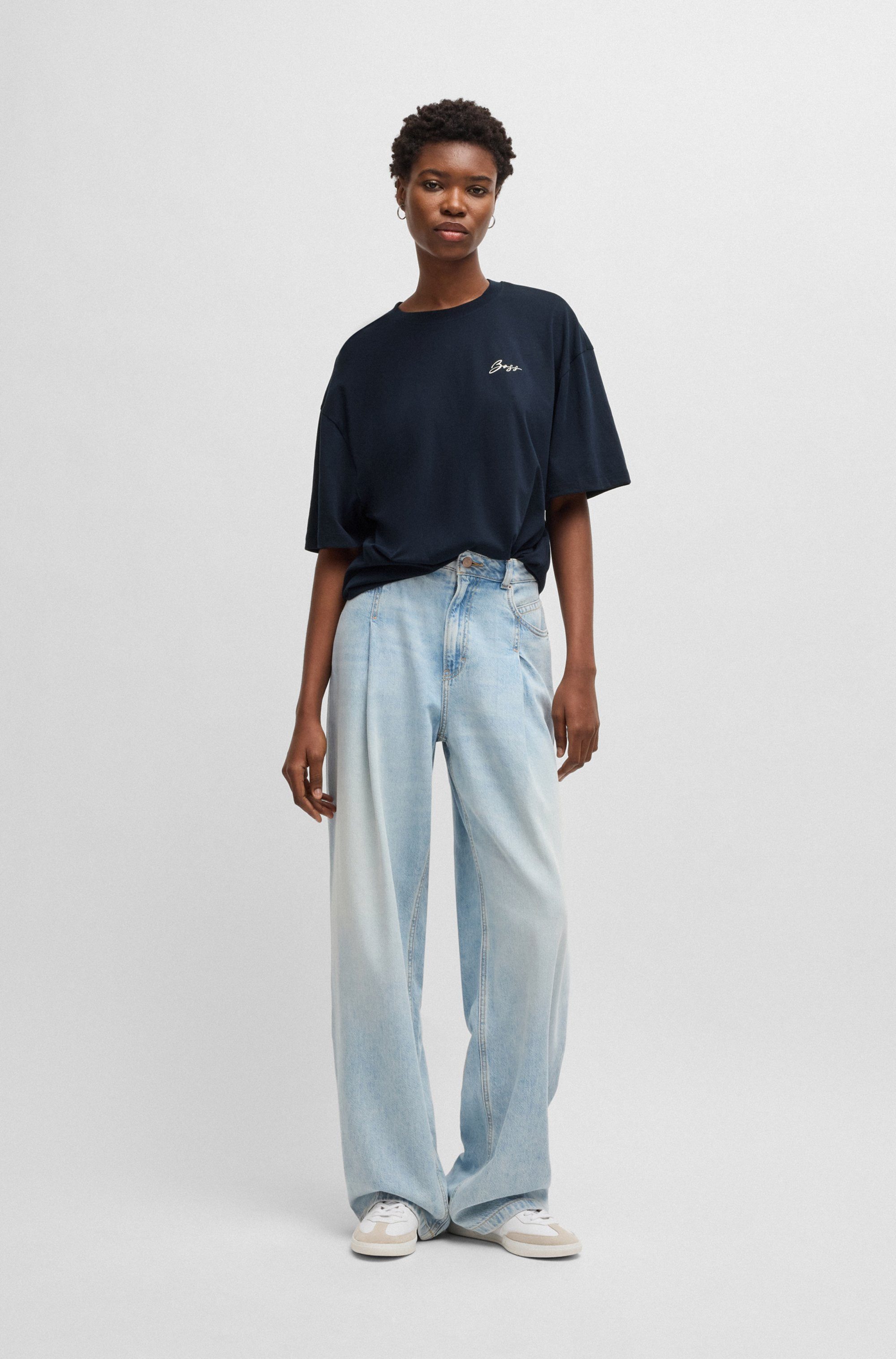 Boss Orange T-shirt met grafische details