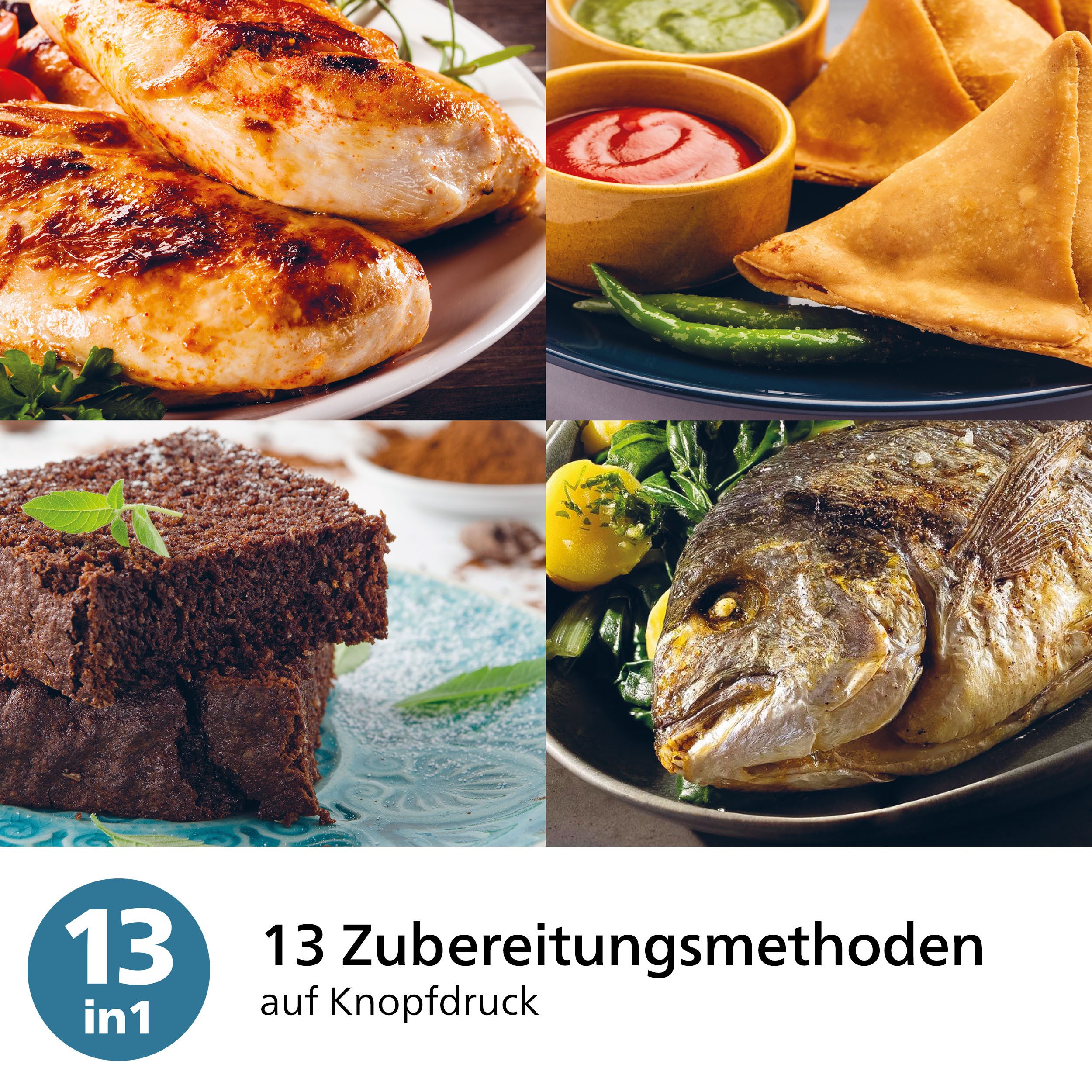 Philips Airfryer 2000 NA231/00, mit 6.2L, Sichtfenster