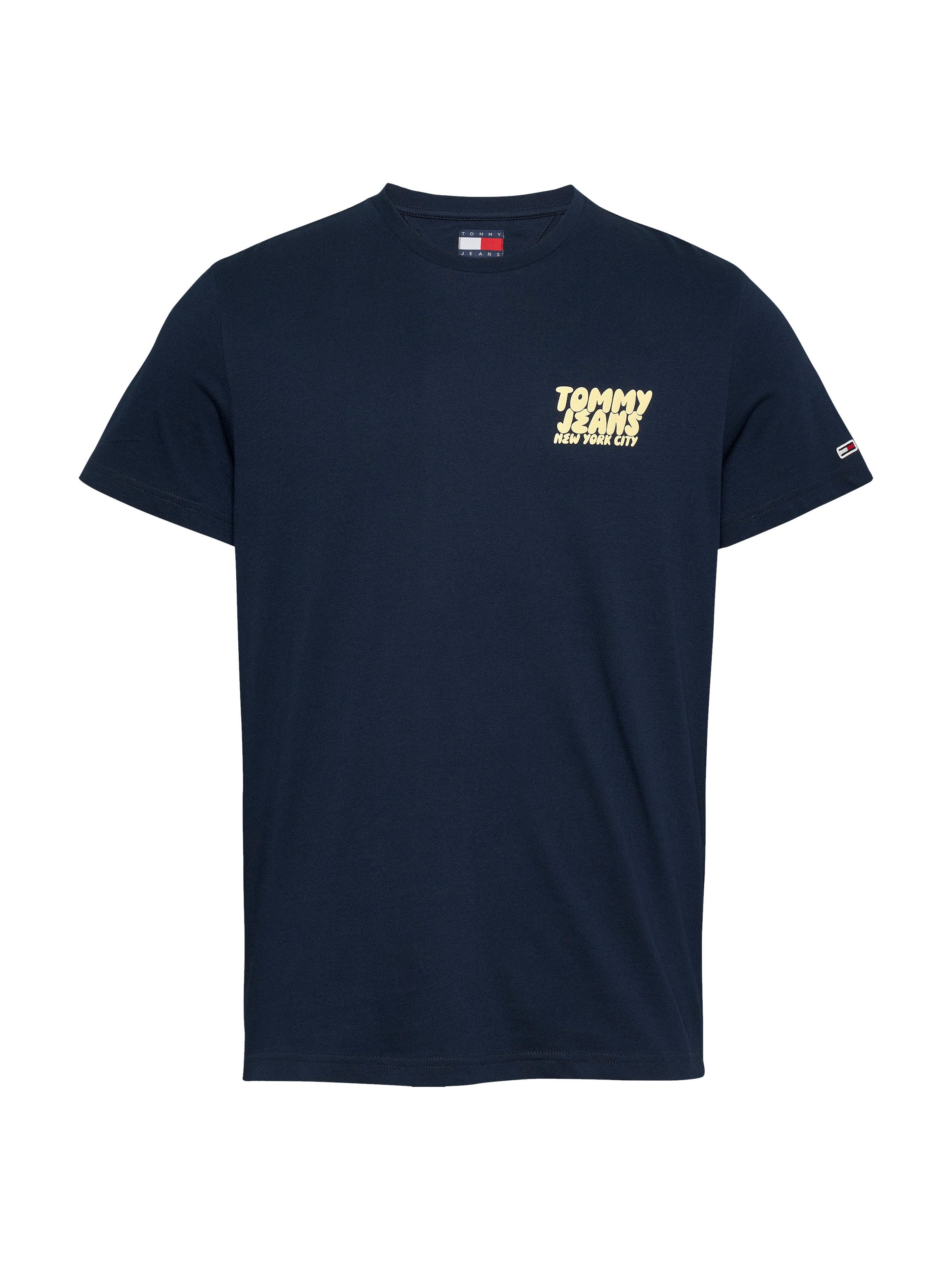 TOMMY JEANS T-shirt TJM SLIM BUBBLE PRINT SS TEE EXT