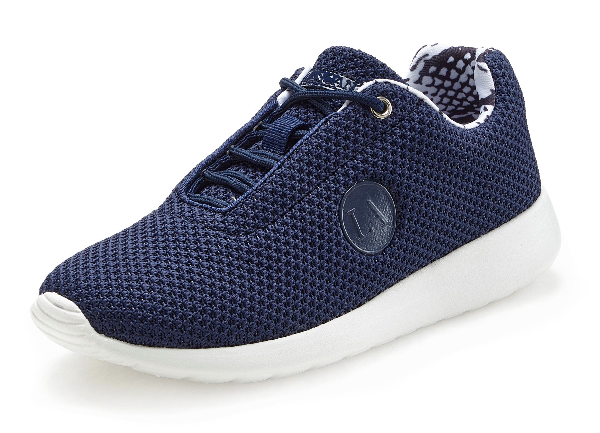 active by Lascana Sneakers met comfort-binnenzool, veterschoen, vrijetijdsschoen vegan