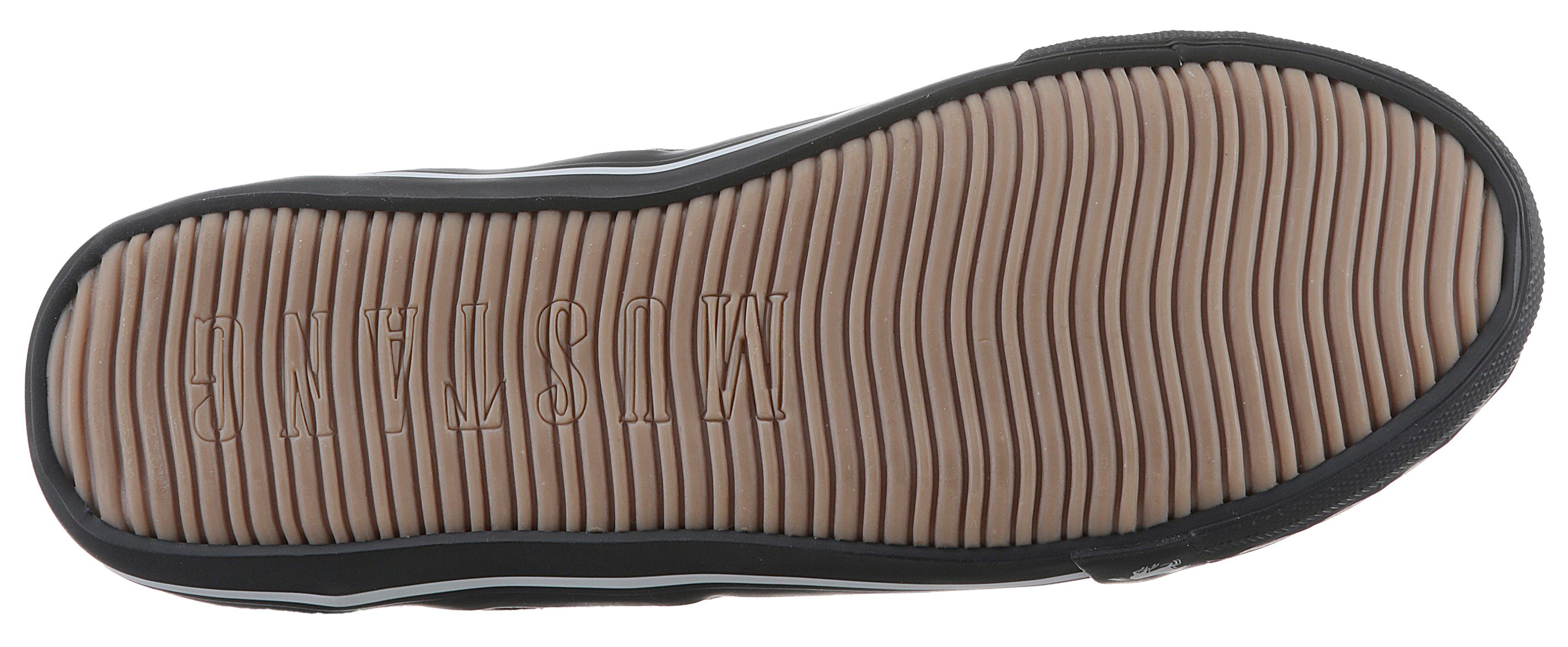Mustang Shoes Sneakers , vrijetijdsschoen, lage schoen, veterschoen met mustang merklabel