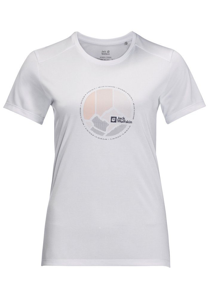 Jack Wolfskin T-shirt CROSSTRAIL GRAPHIC T W
